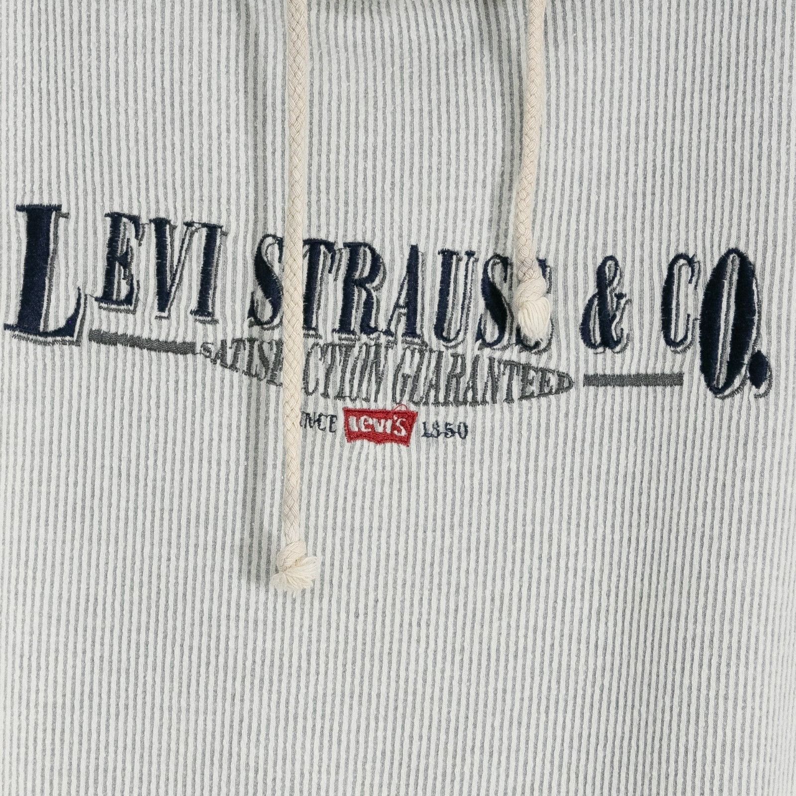 Levi's Vintage 90s Levis Striped Hoodie Mens Medium - Lightweight Size US M / EU 48-50 / 2 - 3 Thumbnail