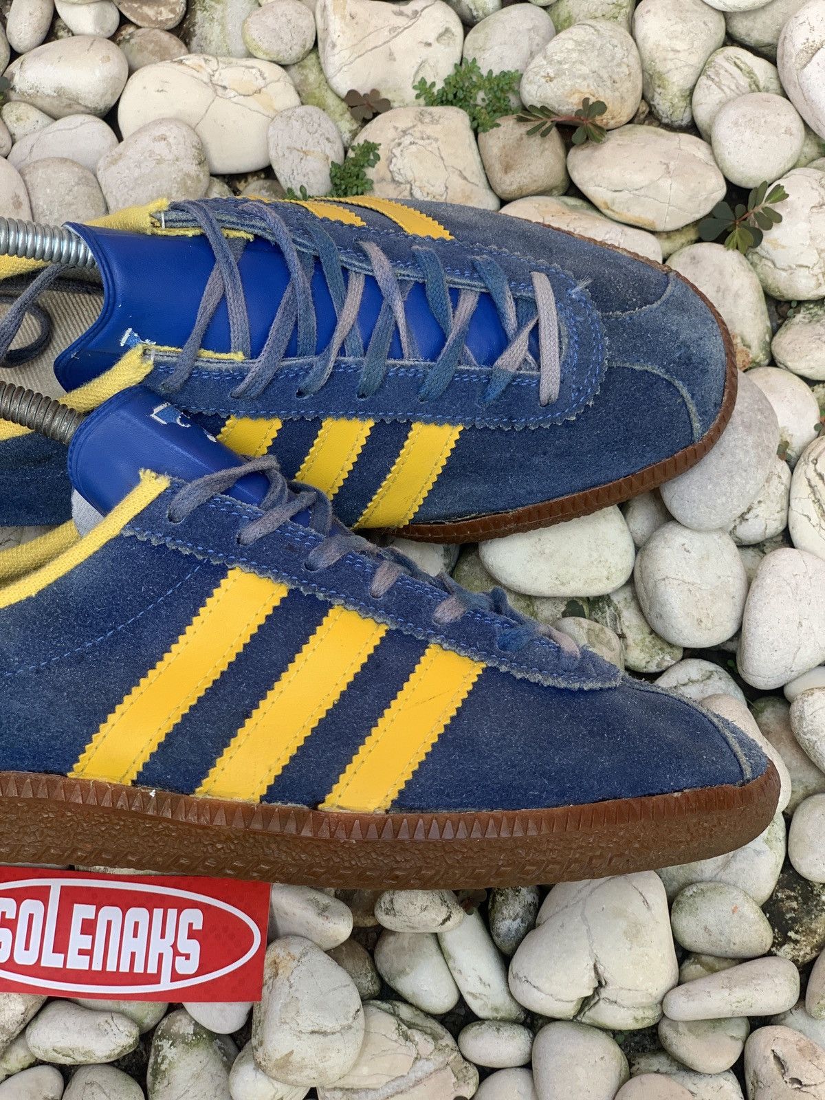 Adidas × Vintage 1970s Adidas Stockholm West Germany rare Size US 8 / EU 41 - 6 Thumbnail