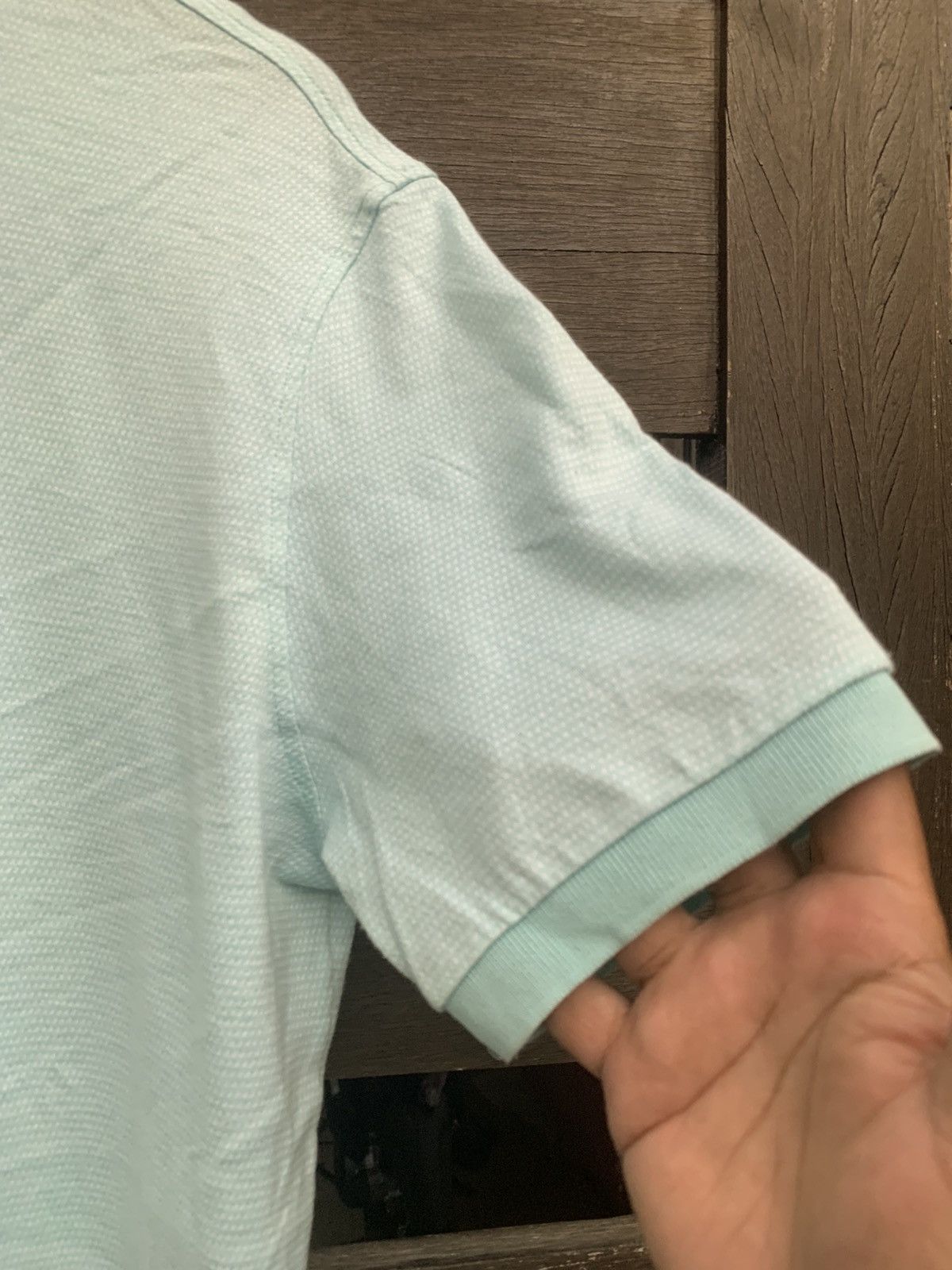 Ermenegildo Zegna Vintage ERMENEGILDO ZEGNA Polo Shirt Tee Size US L / EU 52-54 / 3 - 3 Thumbnail