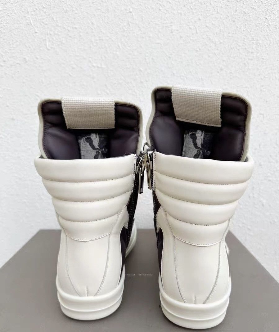 Rick Owens Rick Owens Geobasket purple & white leather limited edition Size US 9 / IT 39 - 7 Thumbnail