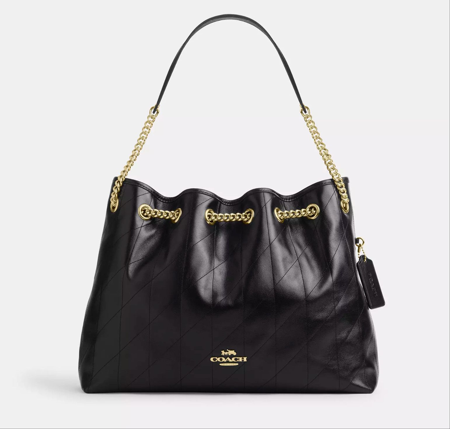 Coach Evelyn Shoulder Bag With Quilting CDR00 Size ONE SIZE - 10 Thumbnail