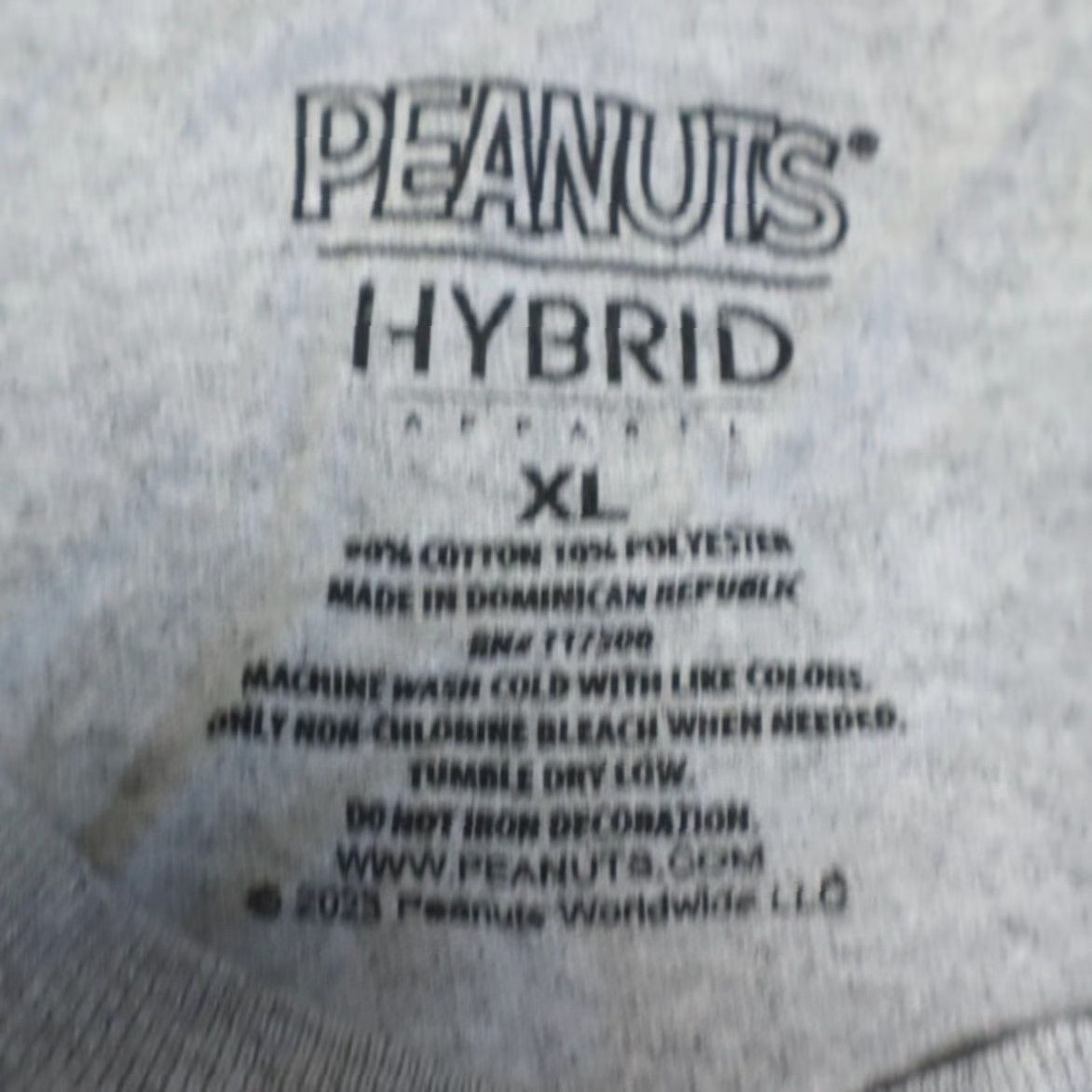 Peanuts Peanuts Snoopy USA Solid T-Shirt Gray Men's XL Size US XL / EU 56 / 4 - 4 Thumbnail