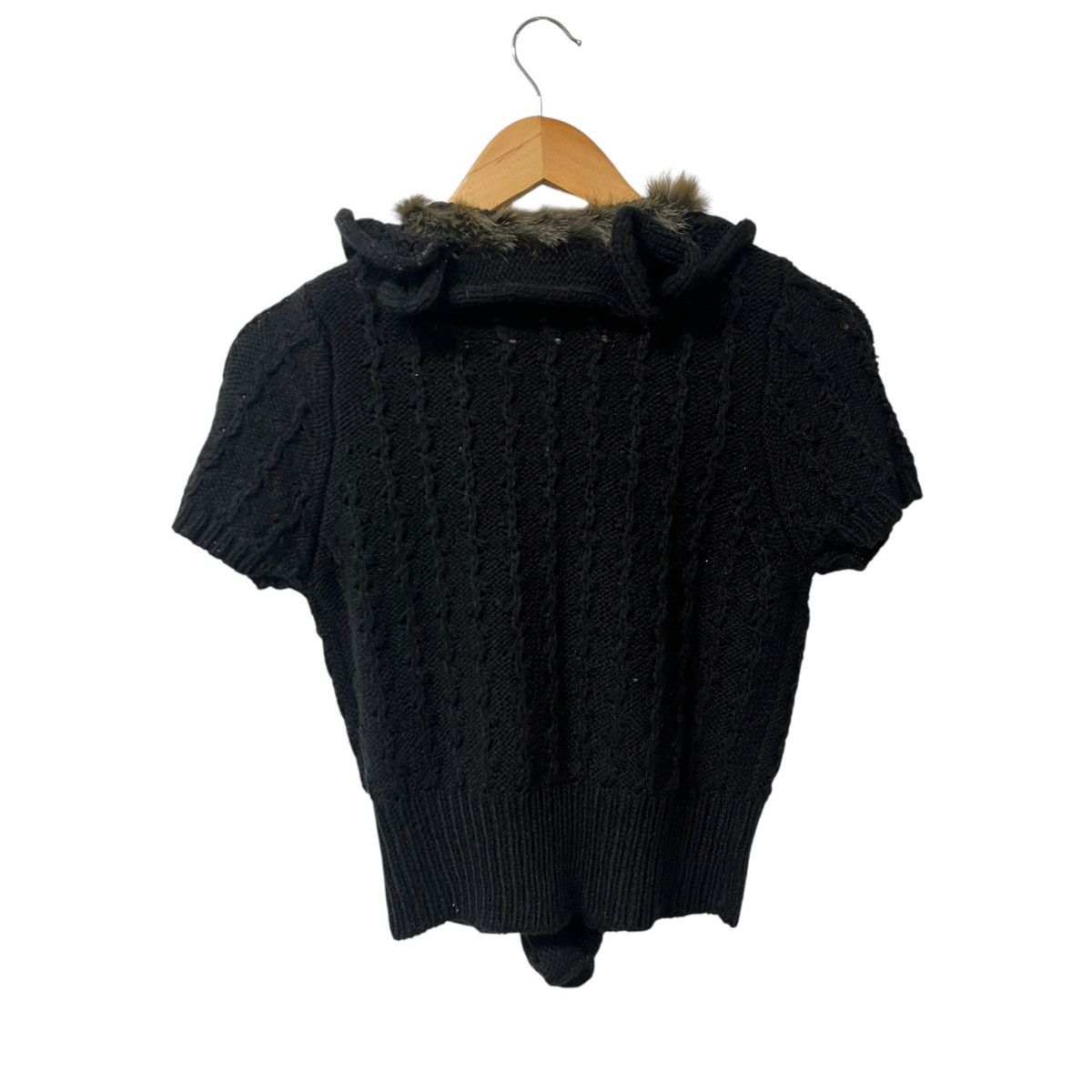 If Six Was Nine Fur trim cardigan Size S / US 4 / IT 40 - 3 Thumbnail