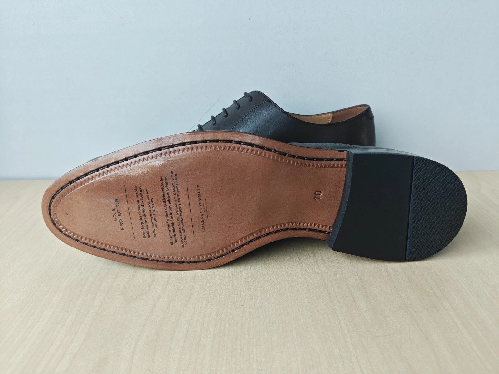Charles Tyrwhitt Charles Tyrwhitt Men’s Dress Oxford Shoes T / 0035 Size US 11 / EU 44 - 7 Thumbnail
