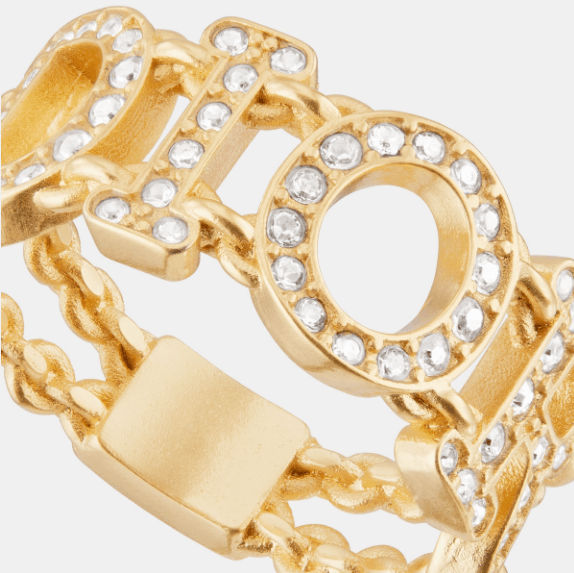 Dior o1w1db10126 R2143W Size :OS / Evolution Ring in Gold/Silver Size ONE SIZE - 4 Thumbnail