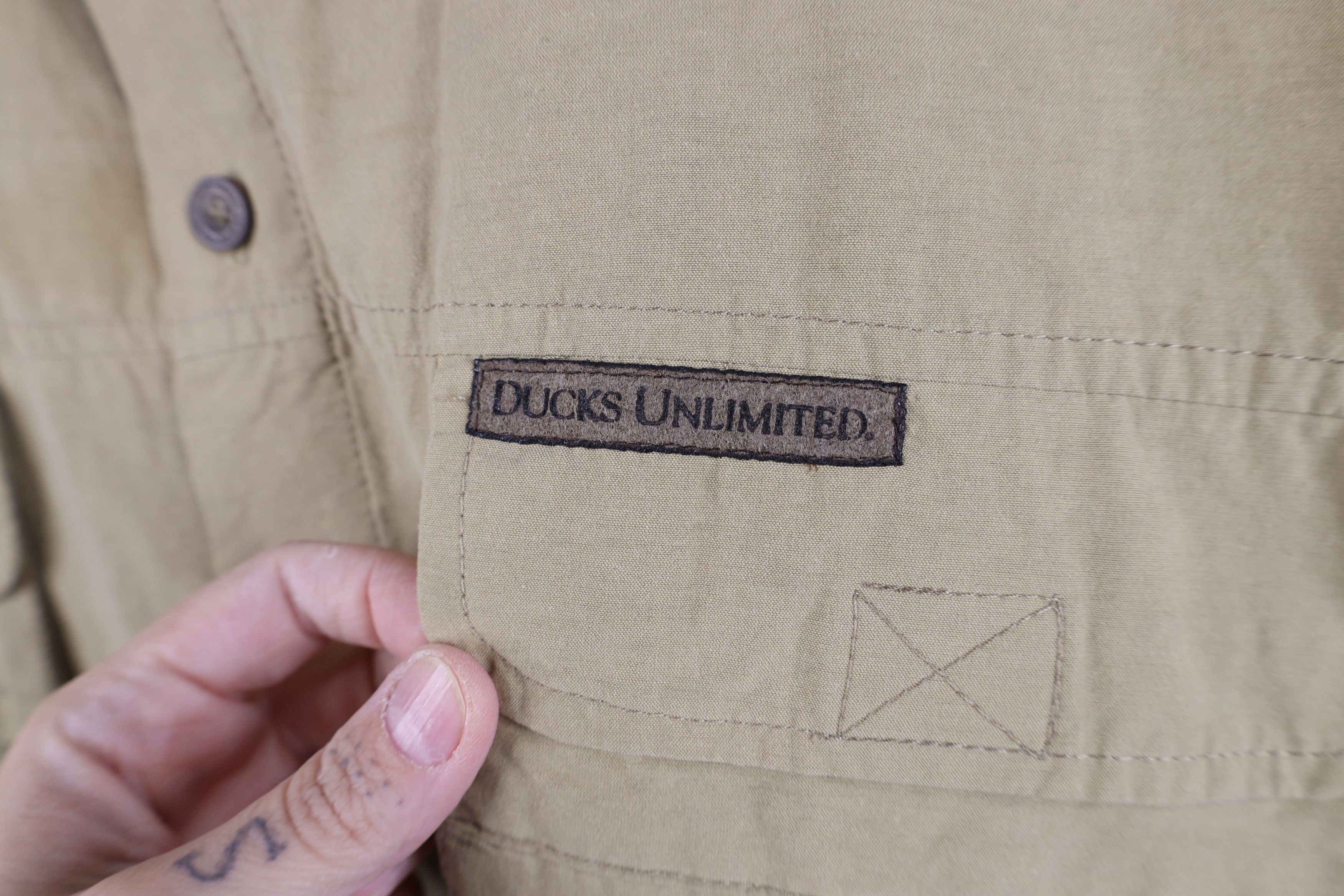 Vintage Vintage Ducks Unlimited Short Sleeve Collared Button Shirt Size US XXL / EU 58 / 5 - 4 Thumbnail