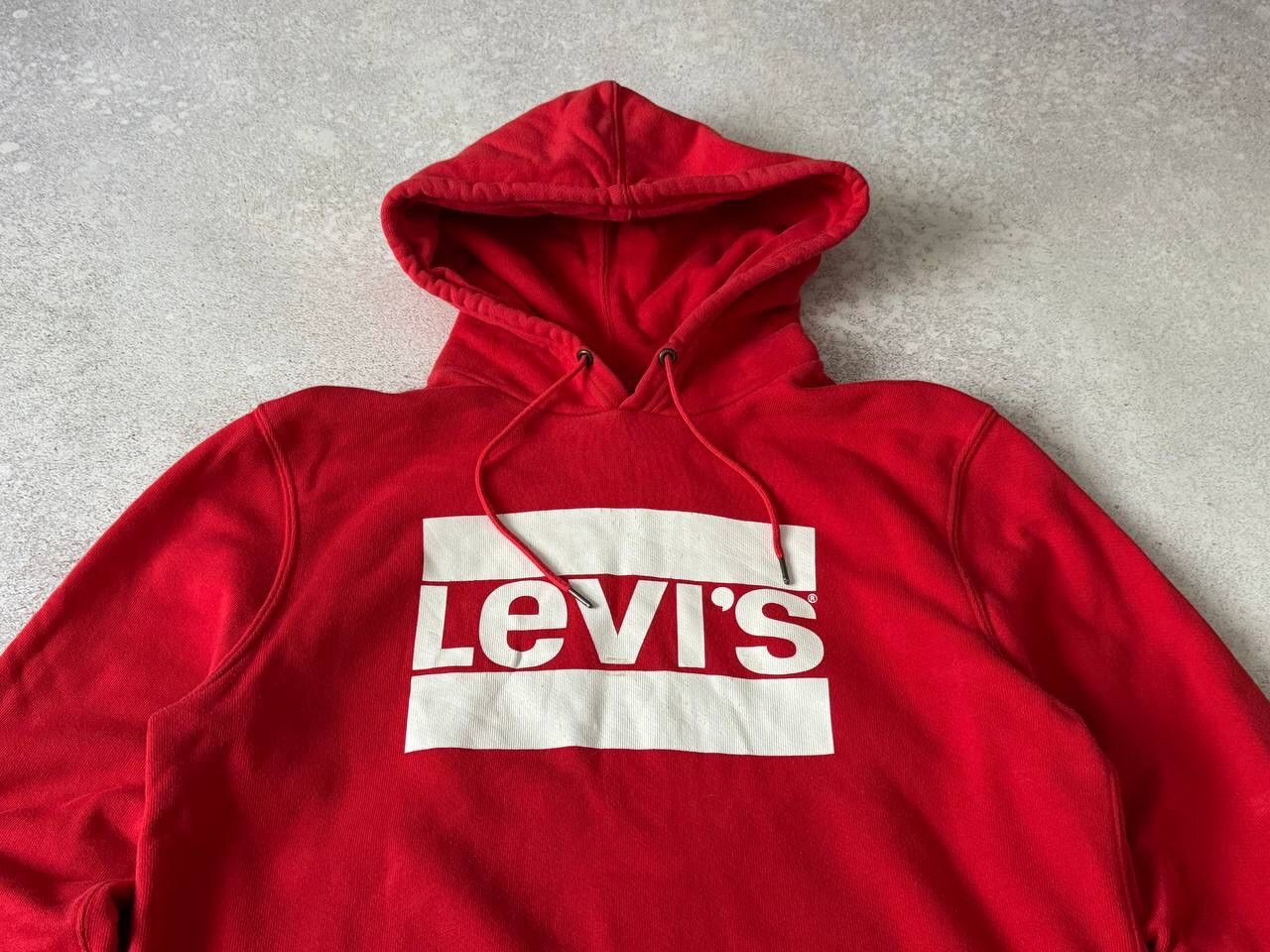 Levi's × Levi's Vintage Clothing × Vintage Vintage Levi’s Hoodie Big Central Logo Y2K Rare Item Size L Size US L / EU 52-54 / 3 - 2 Thumbnail