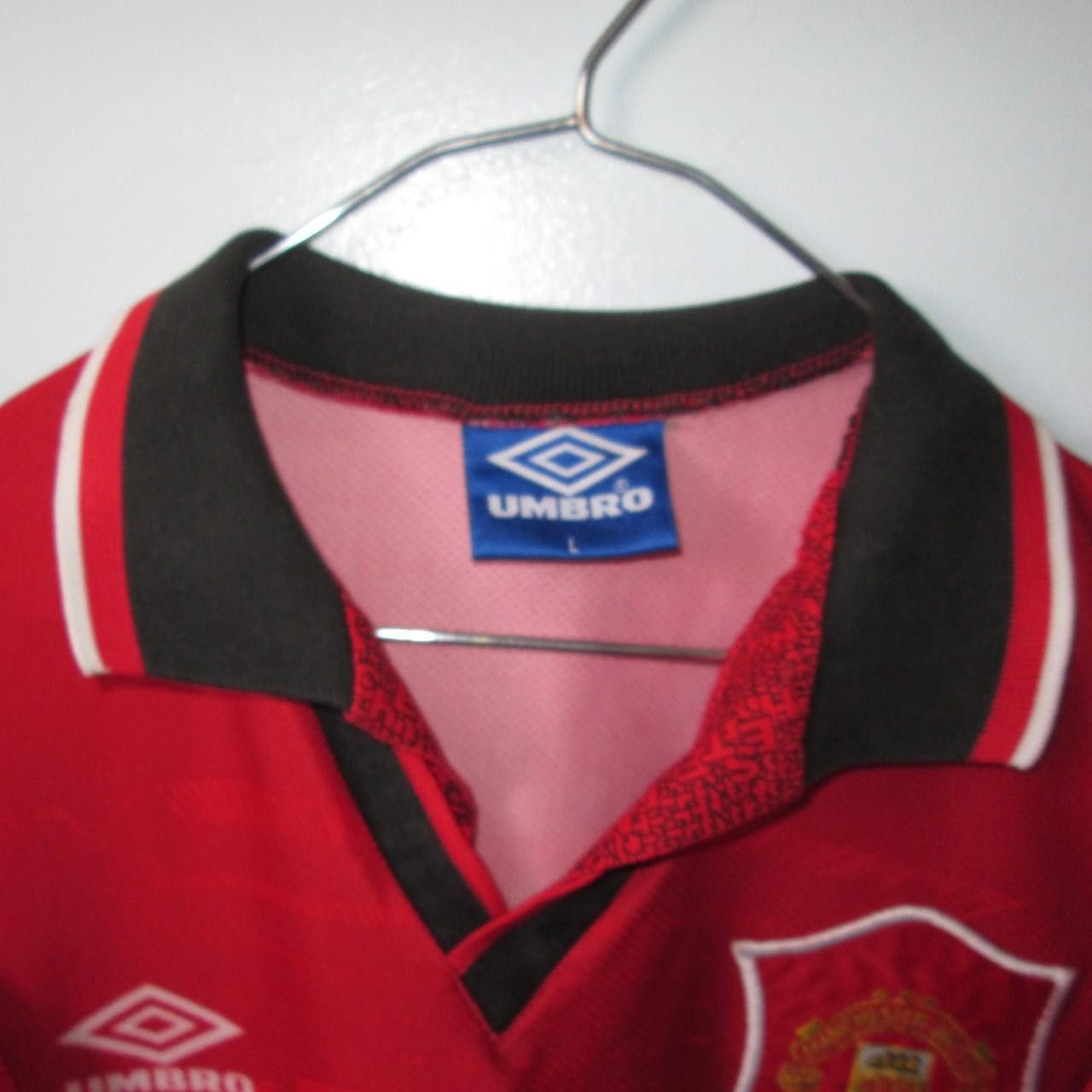 Umbro Manchester United England 1994 1995 1996 Home shirt jersey Size US L / EU 52-54 / 3 - 4 Thumbnail