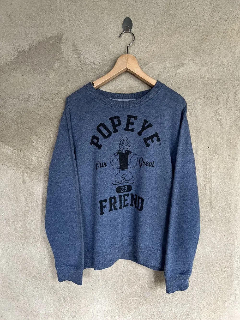 Cartoon Network Vintage Popeye Cartoon Sweatshirt Size US S / EU 44-46 / 1 - 2 Thumbnail