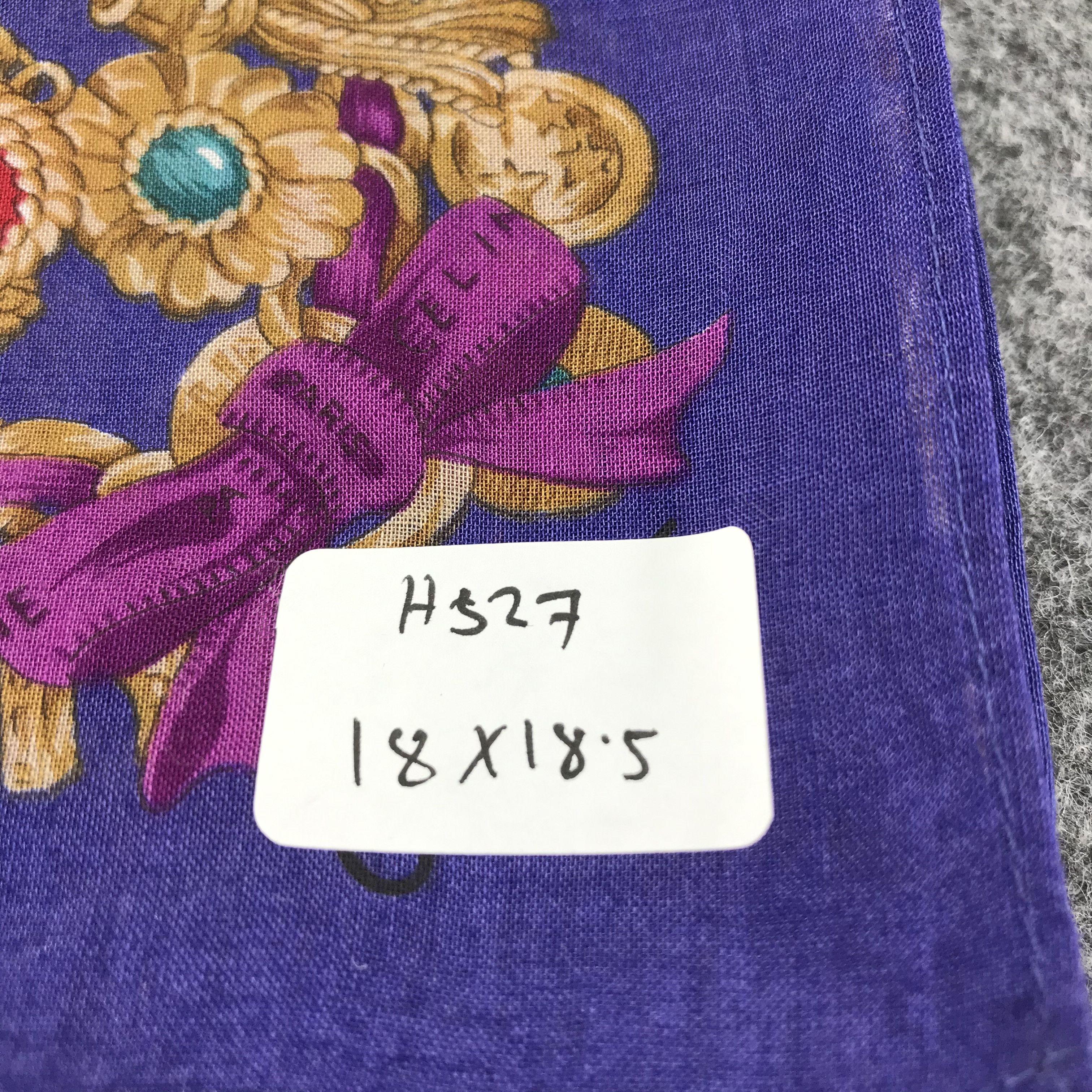 Celine Celine Handkerchief Neckerchief Bandana H527 Size ONE SIZE - 9 Thumbnail
