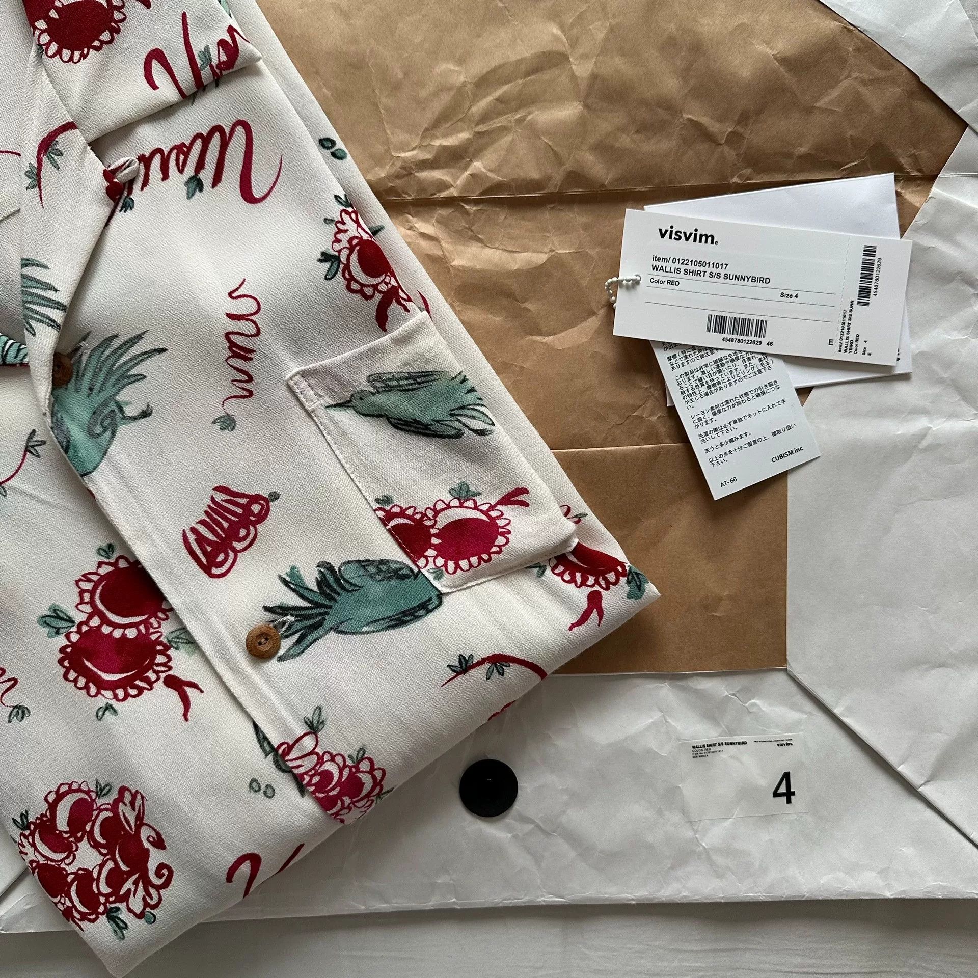 Visvim VISVIM WALLIS SHIRT SS SUNNYBIRD Size US XL / EU 56 / 4 - 1 Thumbnail