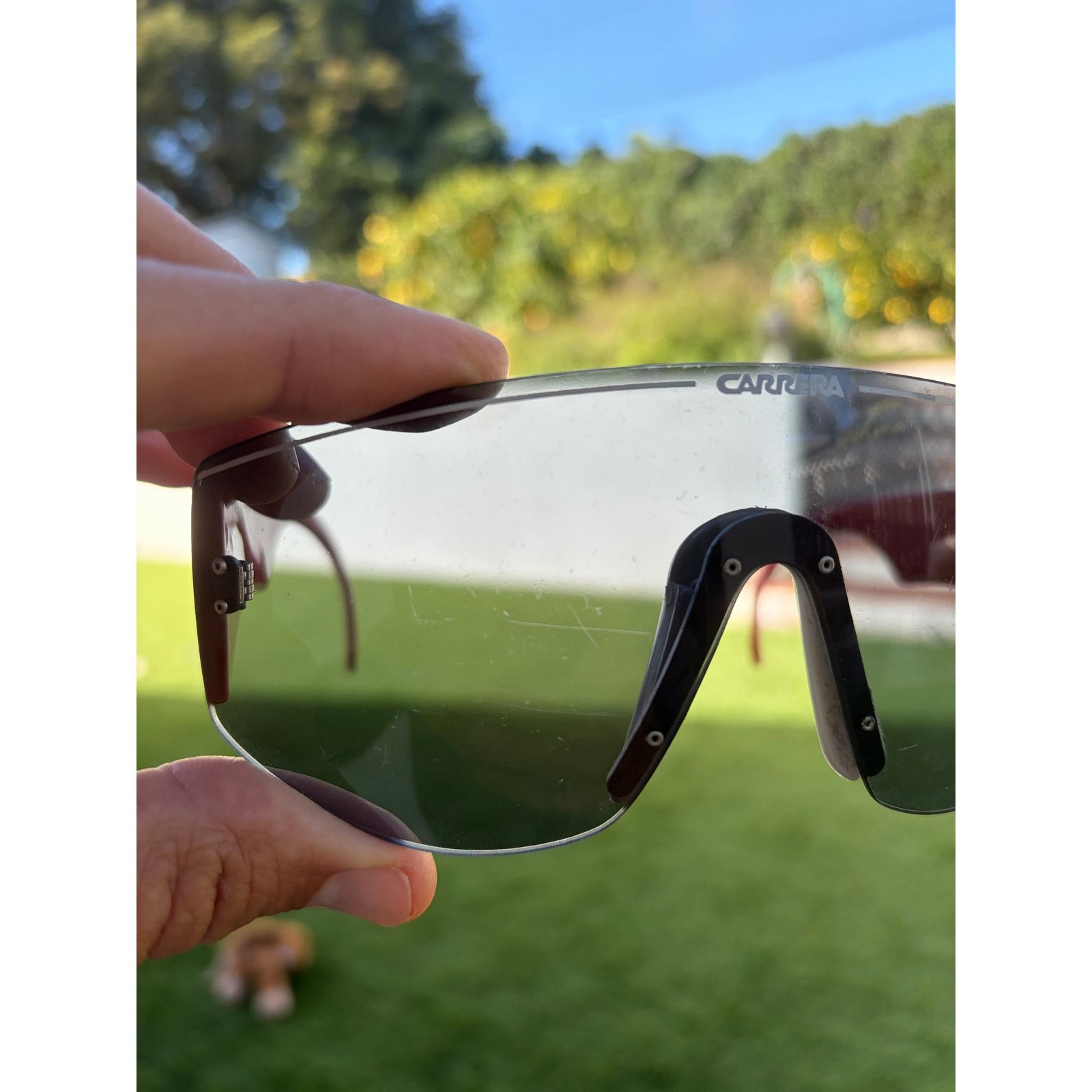 Carrera Carrera Sport Sunglasses 5414 Vintage Red Austria Large 1988 Size ONE SIZE - 7 Thumbnail