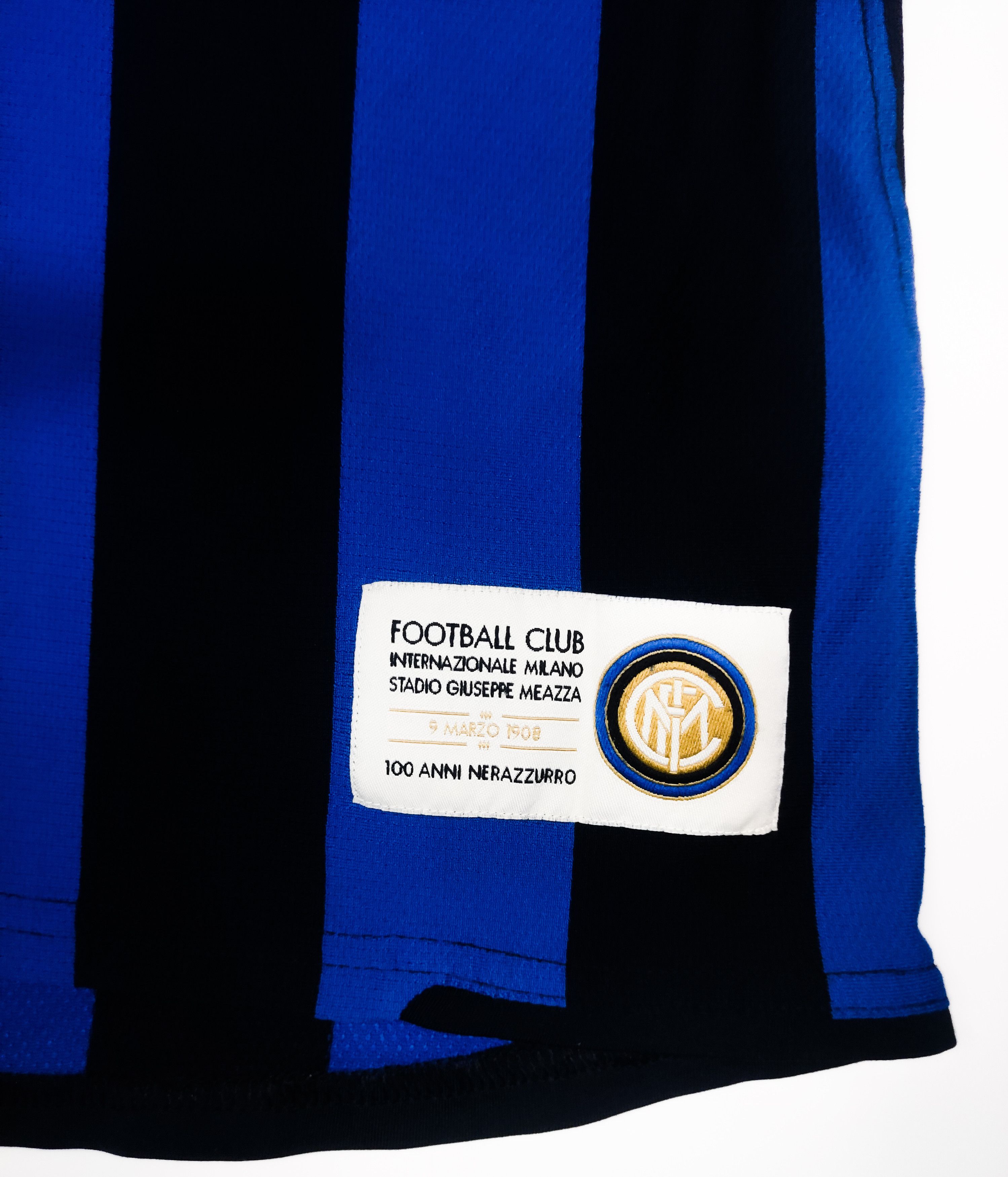 Nike Inter Milan 2007 2008 Nike Home Shirt Kit Jersey Pirelli Size US S / EU 44-46 / 1 - 8 Thumbnail