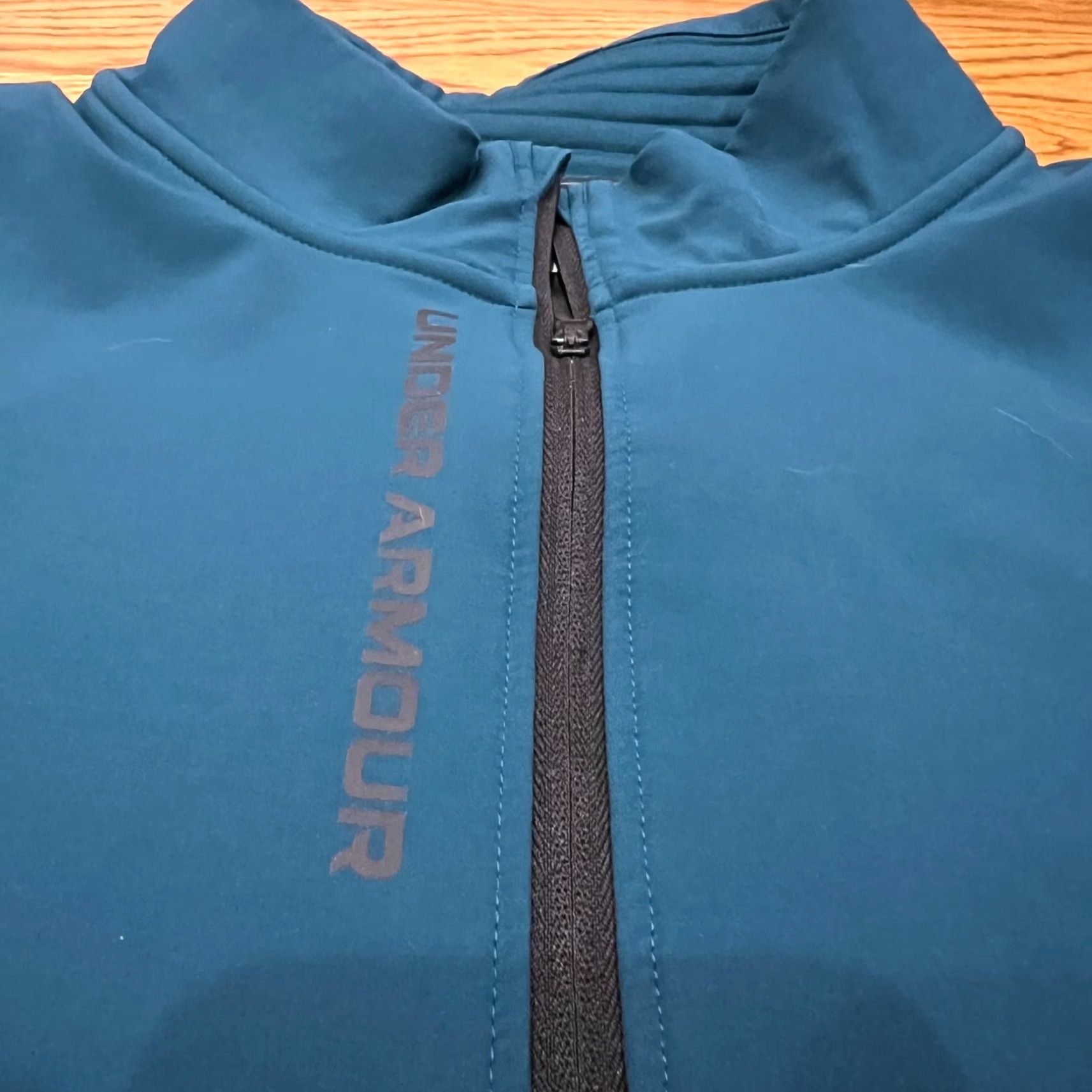 Under Armour Under Armour Men's XL Storm SweaterFleece Quarter Zip Long Sleeve Size XL Cosmic Blue Size US XL / EU 56 / 4 - 5 Thumbnail