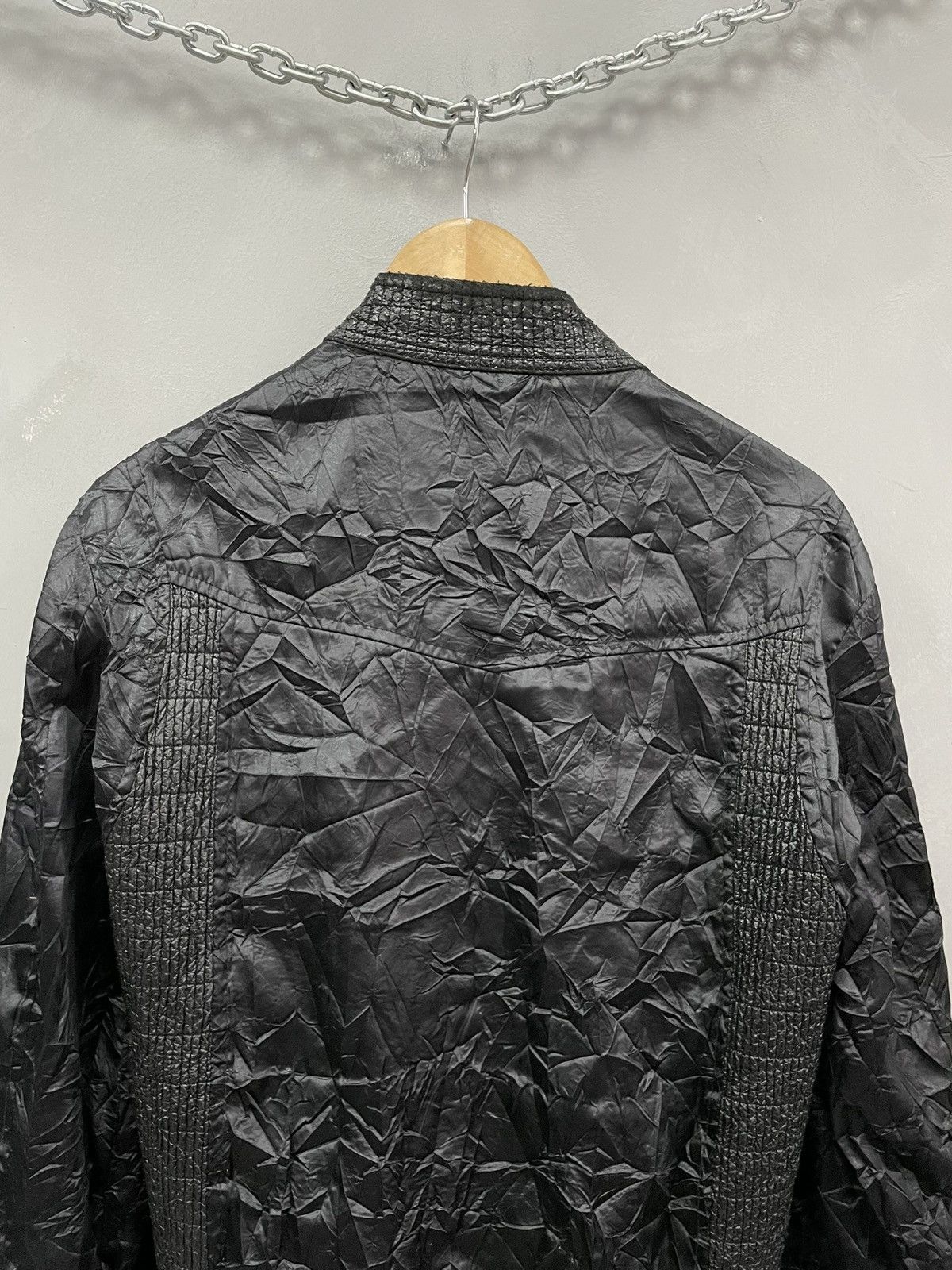 14th Addiction Japanese if six was nine crinkle bomber jacket Y2K style Size US M / EU 48-50 / 2 - 9 Thumbnail