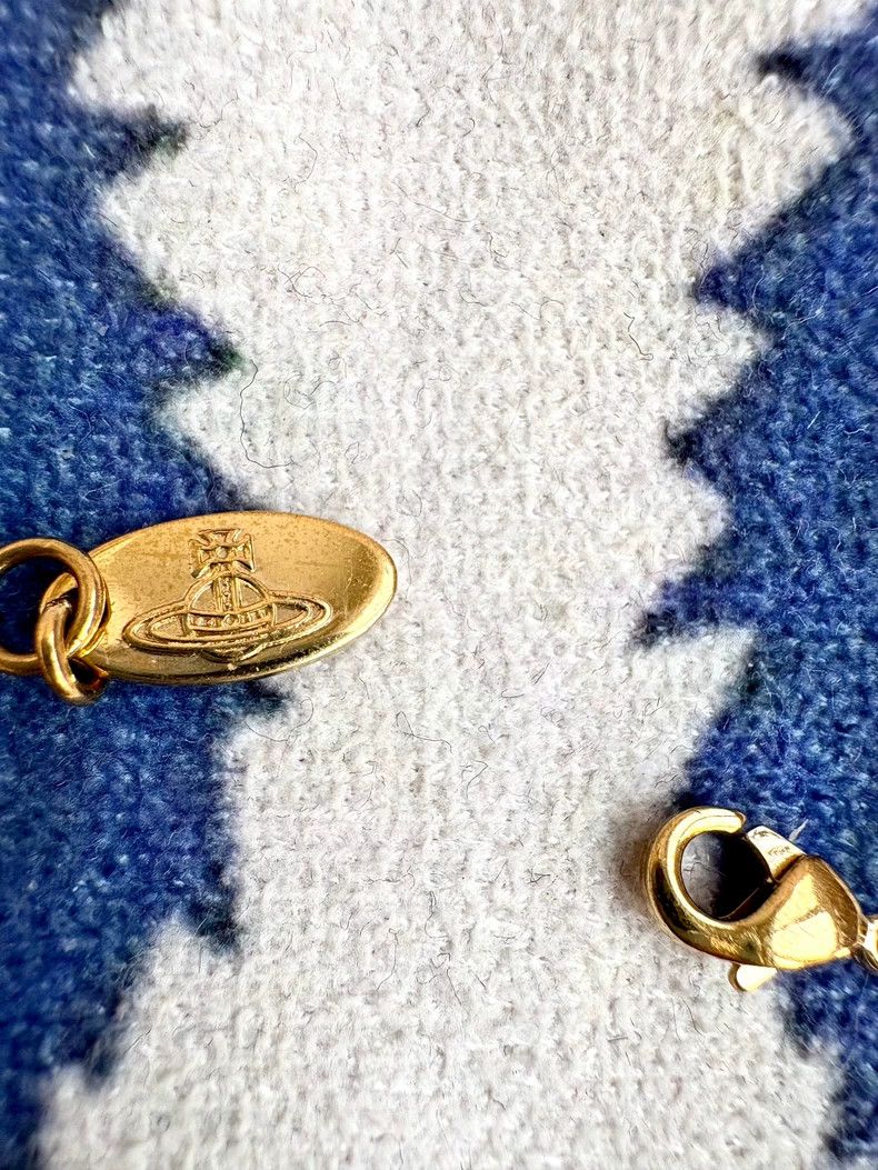 Vivienne Westwood Vintage Skull Saturn Bracelet