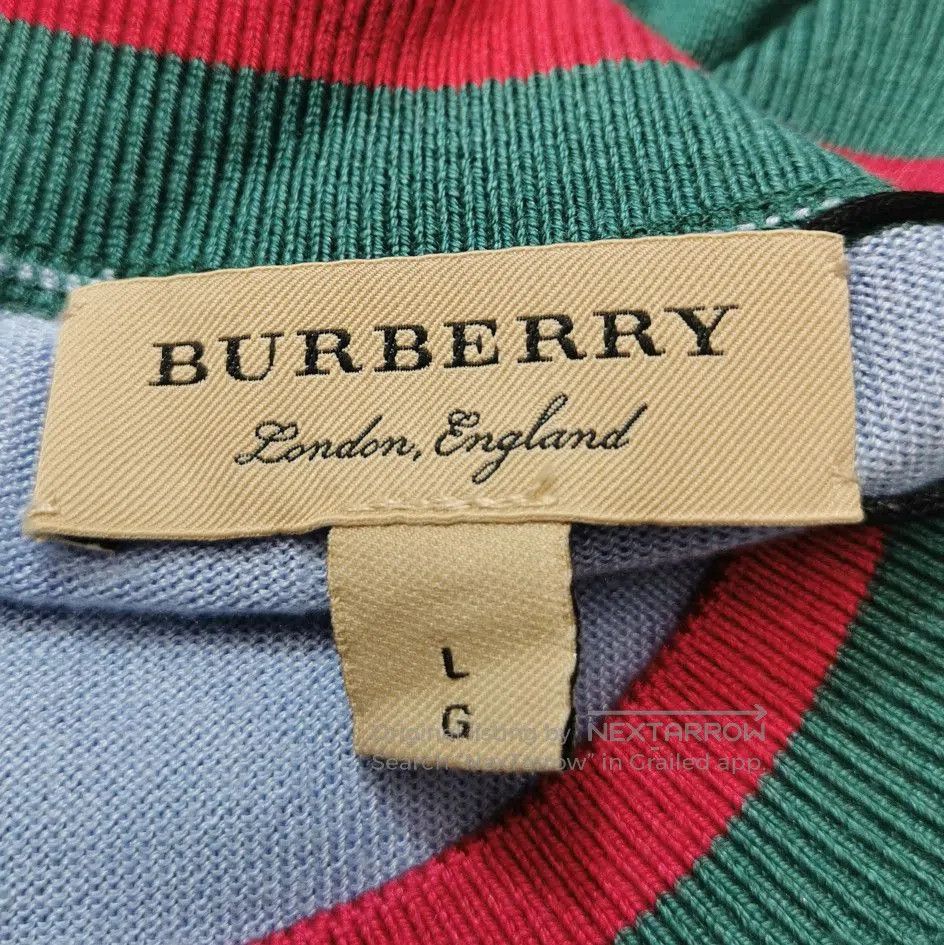 Burberry Burberry Colorblock Sleeveless Knit Top . Size US L / EU 52-54 / 3 - 6 Thumbnail