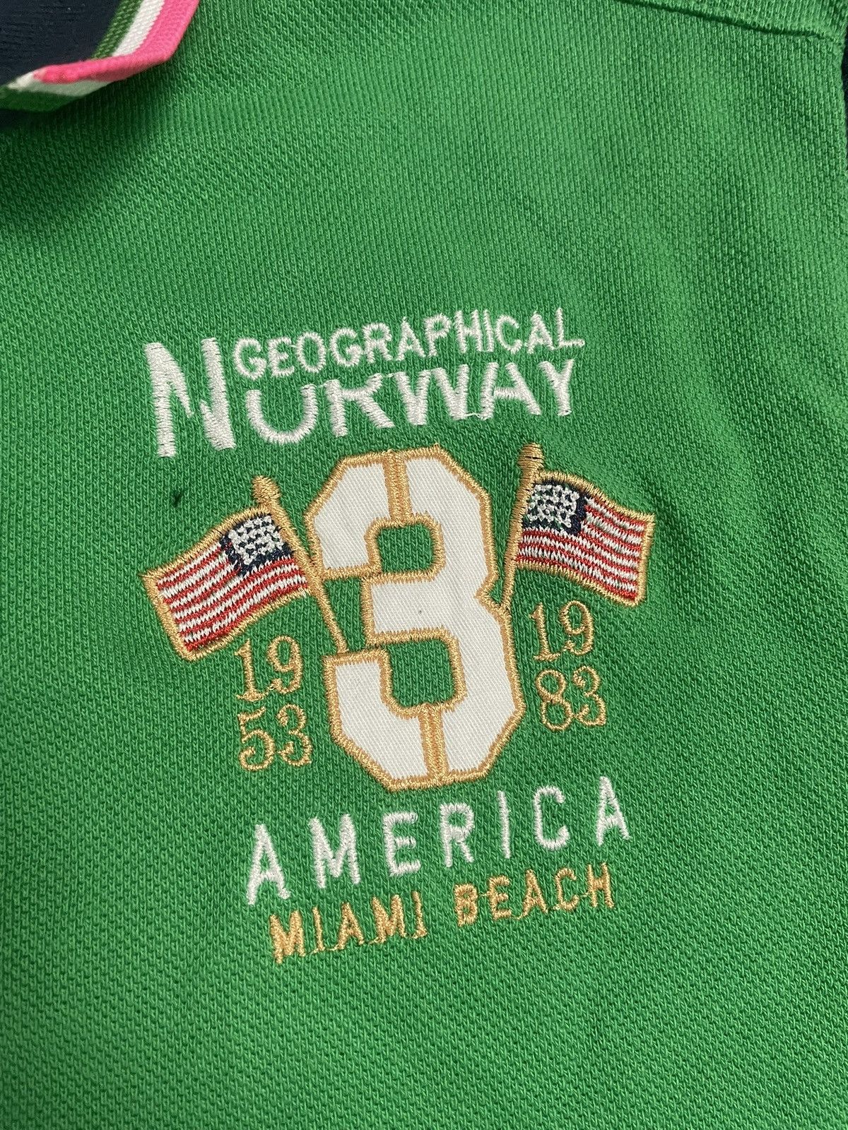 Other Chief Keef Polo America Geografical Norway Miami Beach Size US L / EU 52-54 / 3 - 3 Thumbnail