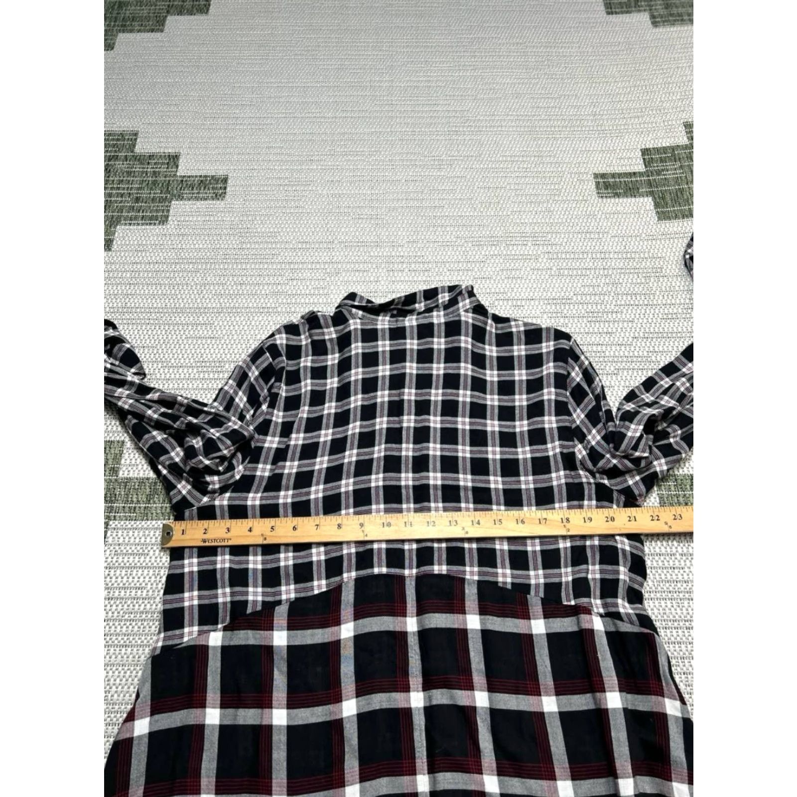 J. Jill J. Jill Shirt Dress Womens Large Multicolor Plaid Button Front Casual Party/Travel Size L / US 10 / IT 46 - 7 Thumbnail