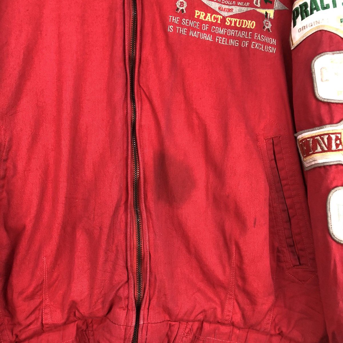 Japanese Brand Pract Studio Hooded Jacket Bomber Style Size US L / EU 52-54 / 3 - 7 Thumbnail
