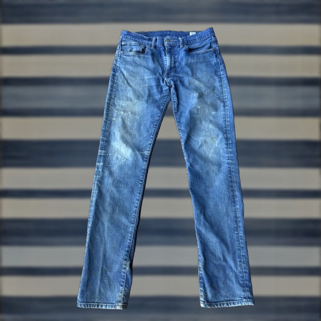 Levi's Levi's Jeans 511 White Oak Cone Denim Distressed 34x34 Blue Regular Men Size US 34 / EU 50 - 1 Thumbnail