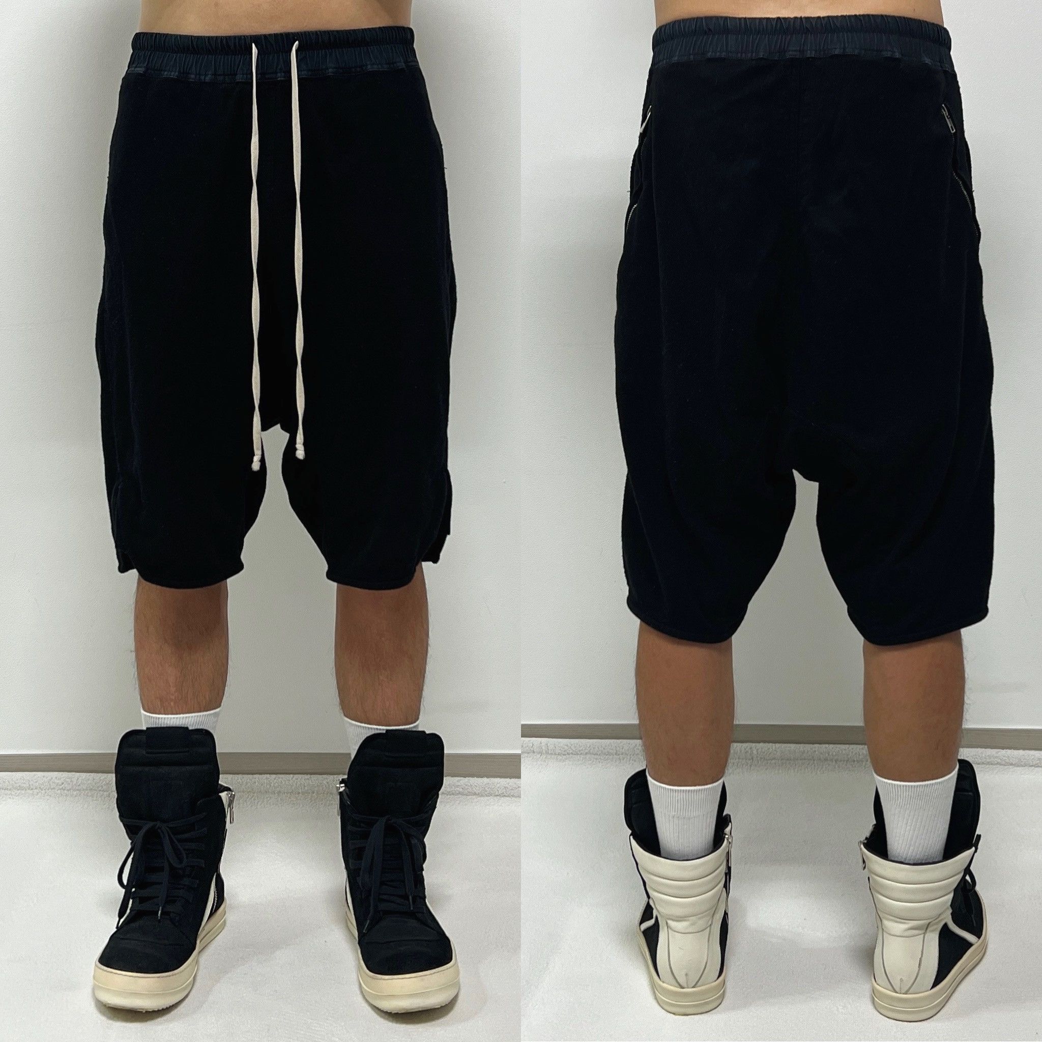 Rick Owens Rick Owens Sphinx FW15 Sequinned Boxer Pods Shorts