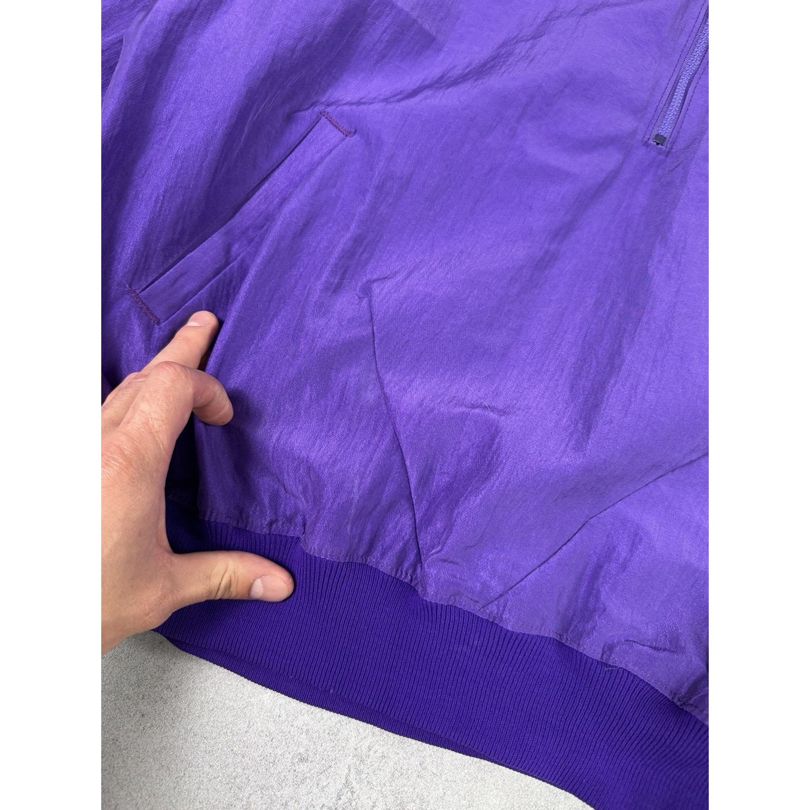 Starter Vintage Purple Camel Starter Jacket Size L Made In USA Size US L / EU 52-54 / 3 - 10 Thumbnail