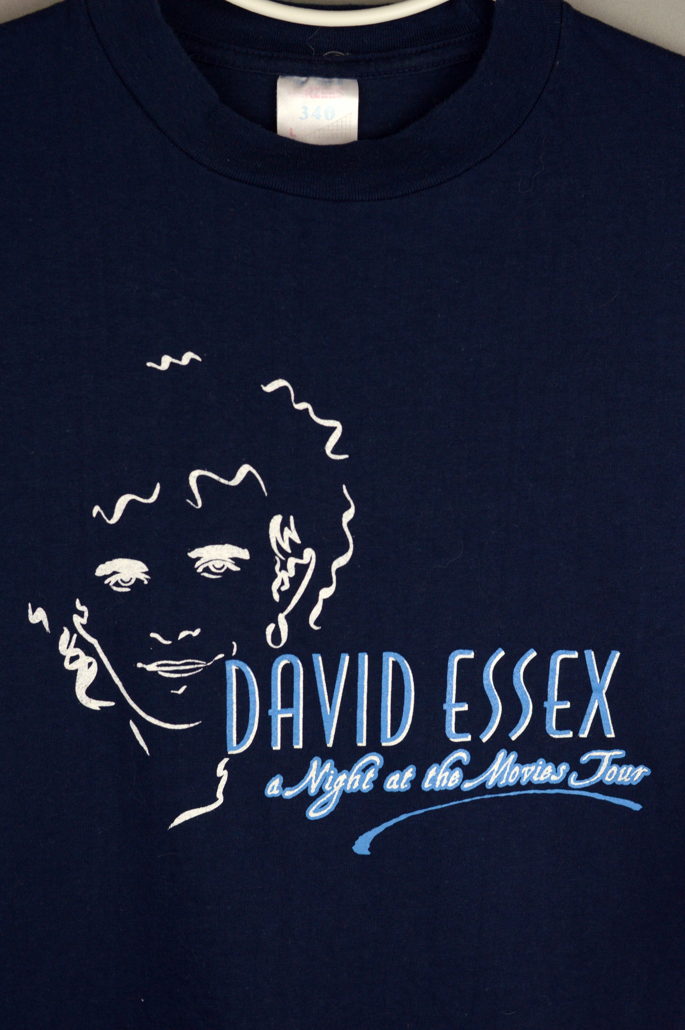 Vintage Vintage David Essex 90s t shirt Size US L / EU 52-54 / 3 - 2 Thumbnail