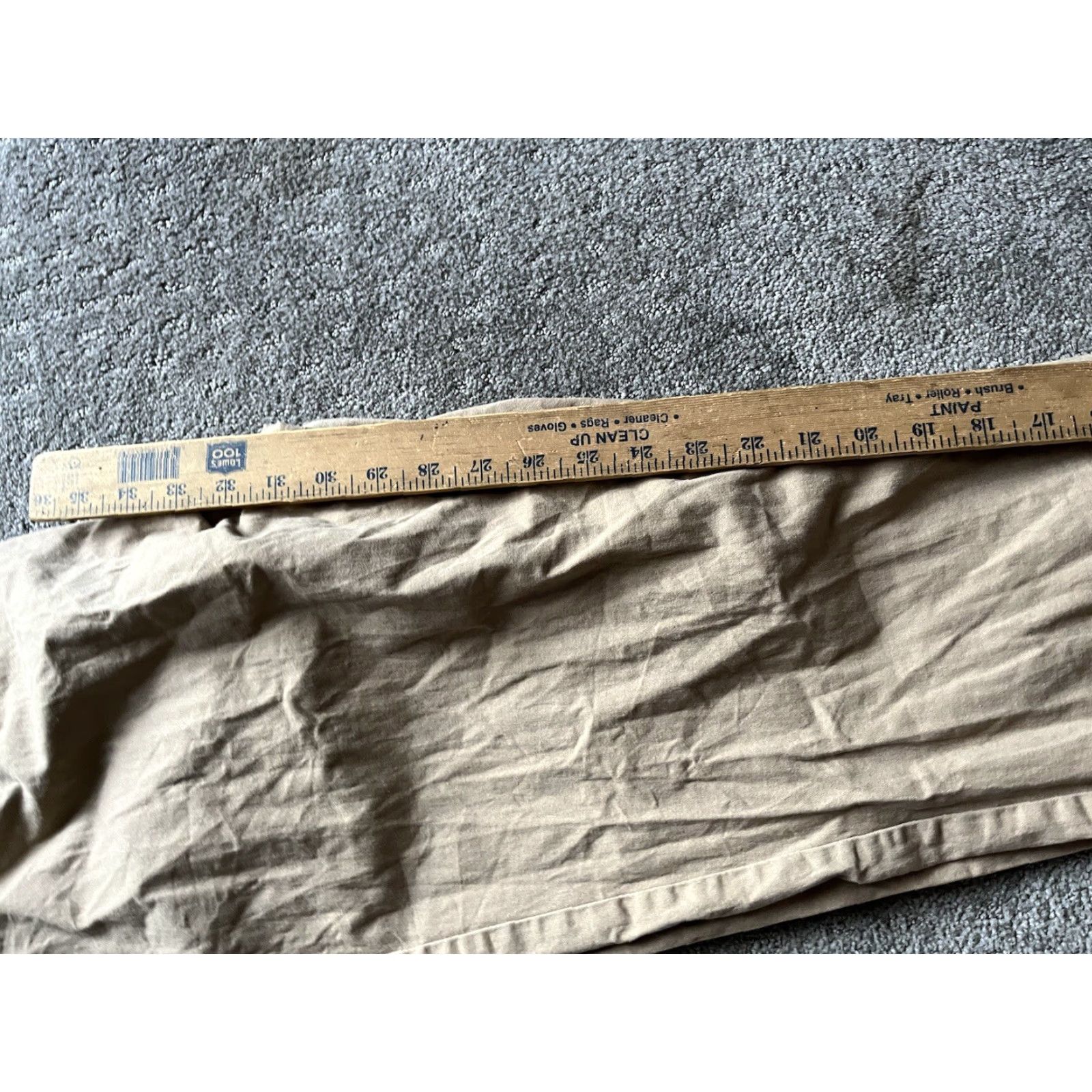 Gloria Vanderbilt Gloria Vanderbilt Chino Pants Beige 14 Regular Women Jeans Cotton Blend Casual Straight Mockup: None Size 36" / US 14 / IT 50 - 6 Thumbnail