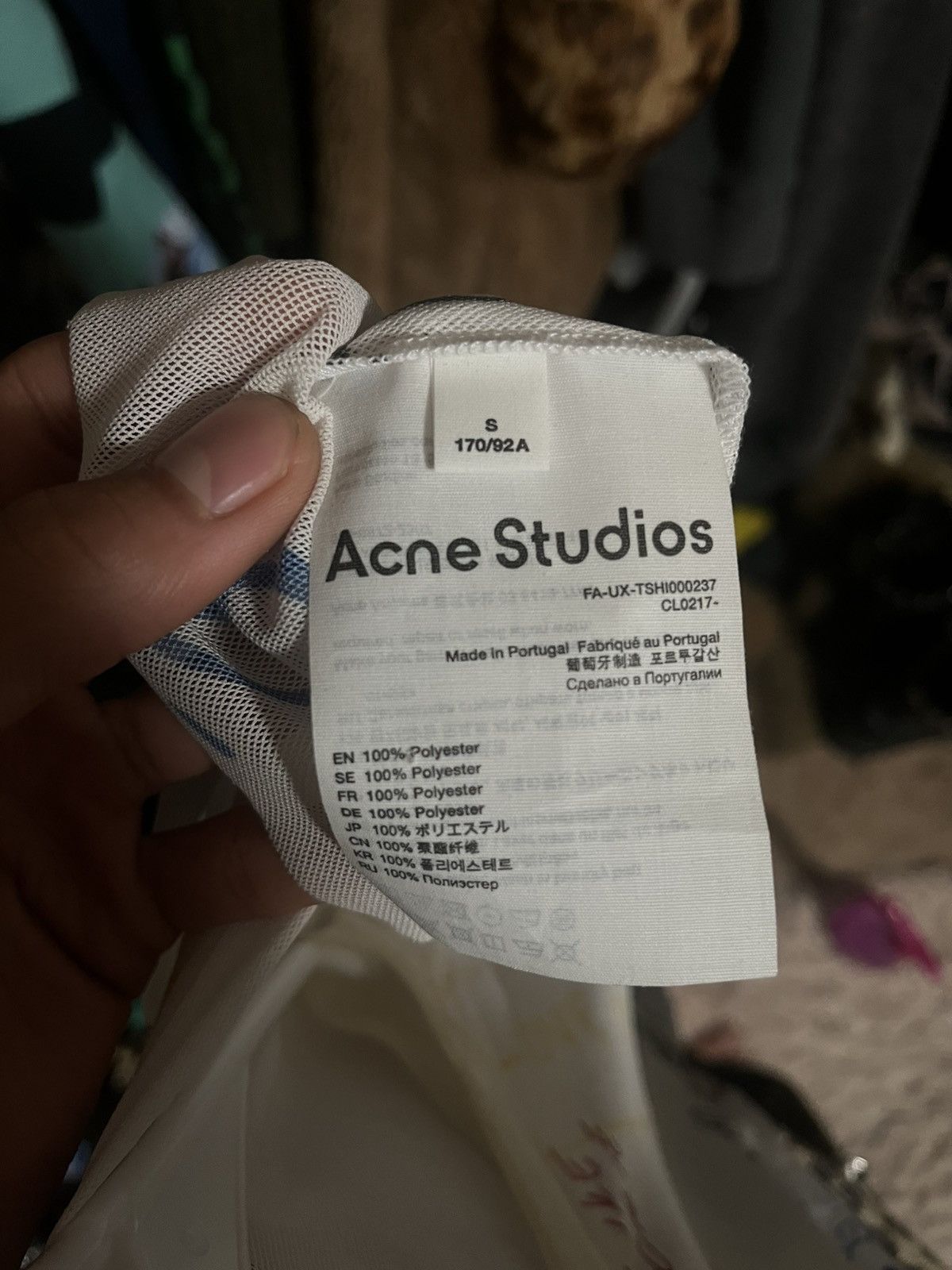 Acne Studios Acne Studio Mesh Long Sleeve Size S / US 4 / IT 40 - 5 Thumbnail