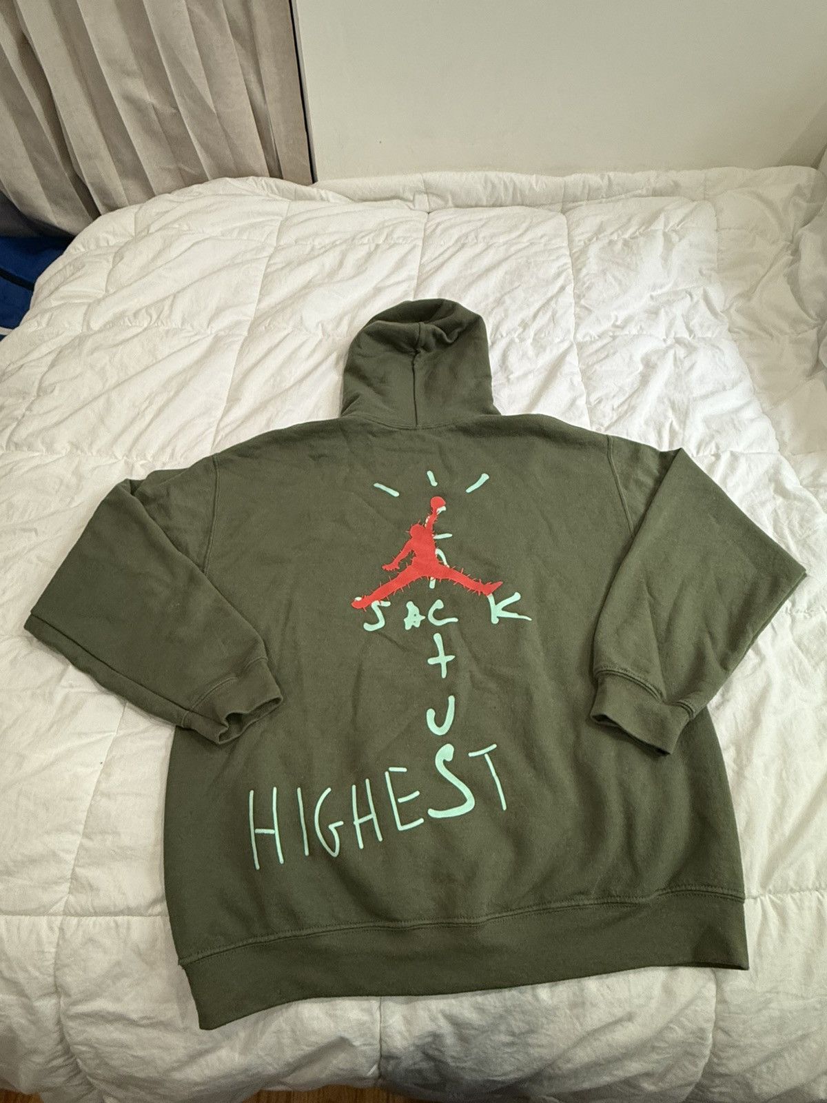 Nike × Travis Scott Travis Scott Jordan Cactus Jack Highest Hoodie Size M Size US M / EU 48-50 / 2 - 2 Thumbnail