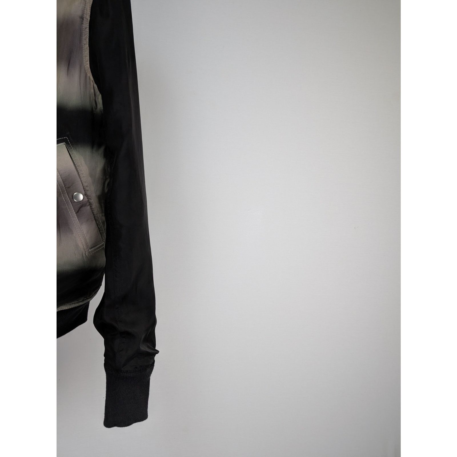Rick Owens o1rshd1 Reversible Flight Jacket in Black/Black Plaid Size US M / EU 48-50 / 2 - 13 Thumbnail