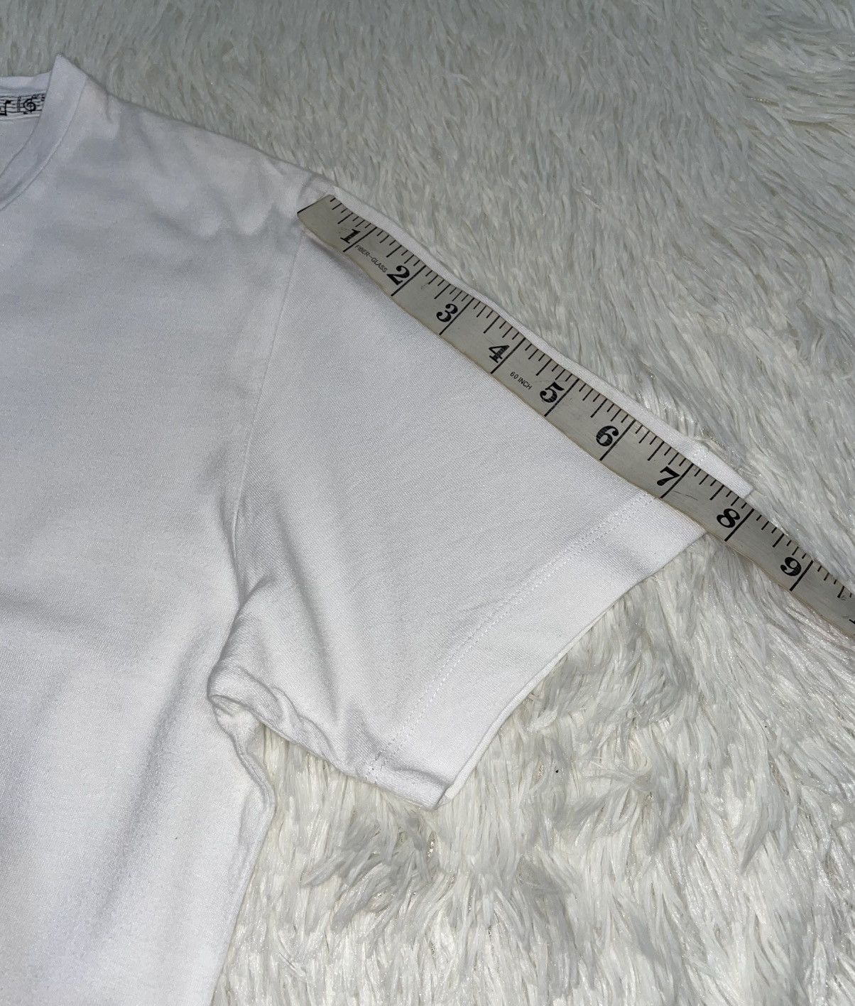 Number (N)ine Number (N)ine Studios White Plain Tshirt Size US M / EU 48-50 / 2 - 8 Thumbnail