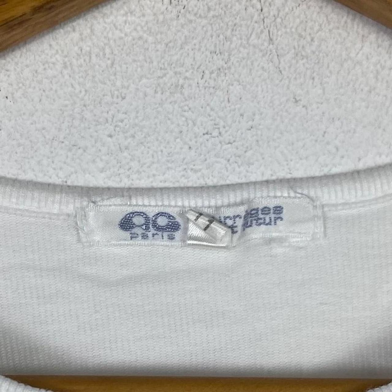 Courreges Vintage COURREGES SPORT FUTUR Collection Paris Tee Shirt Top Size S / US 4 / IT 40 - 5 Thumbnail
