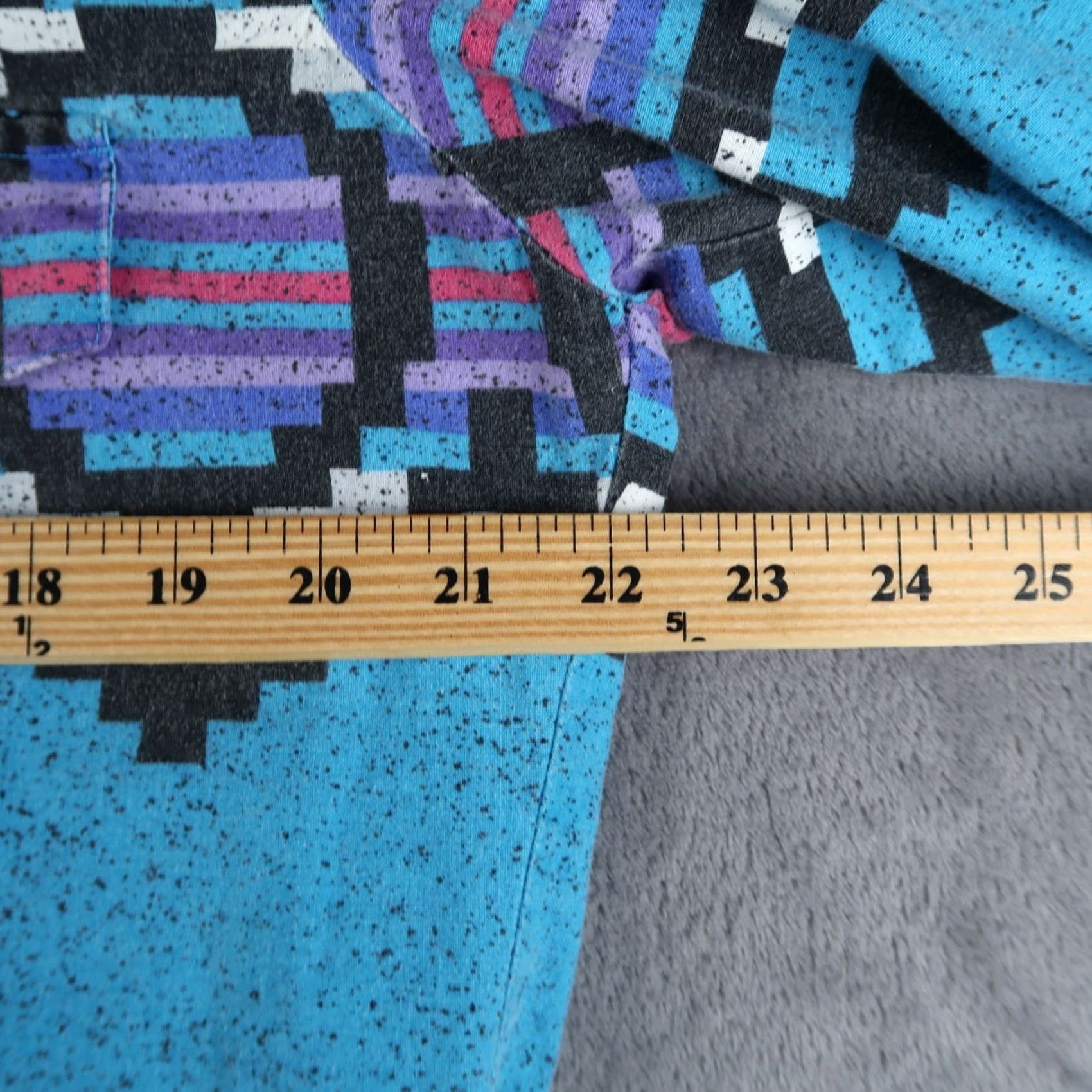 Roper VINTAGE Roper Shirt L Blue Aztec Geometric 90s Western Cowboy USA Mens Button-Up Snap XL? Size US L / EU 52-54 / 3 - 7 Thumbnail