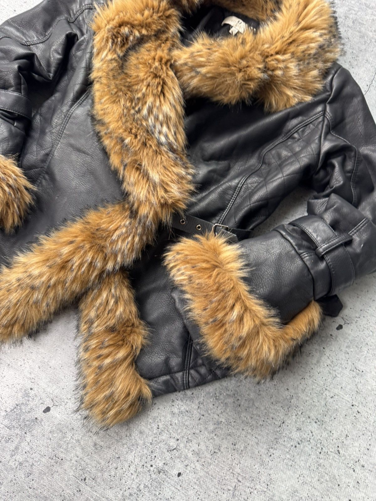 Japanese Brand VTG Avant Garde If Six Was Nine Style Fur Jacket Size US S / EU 44-46 / 1 - 3 Thumbnail