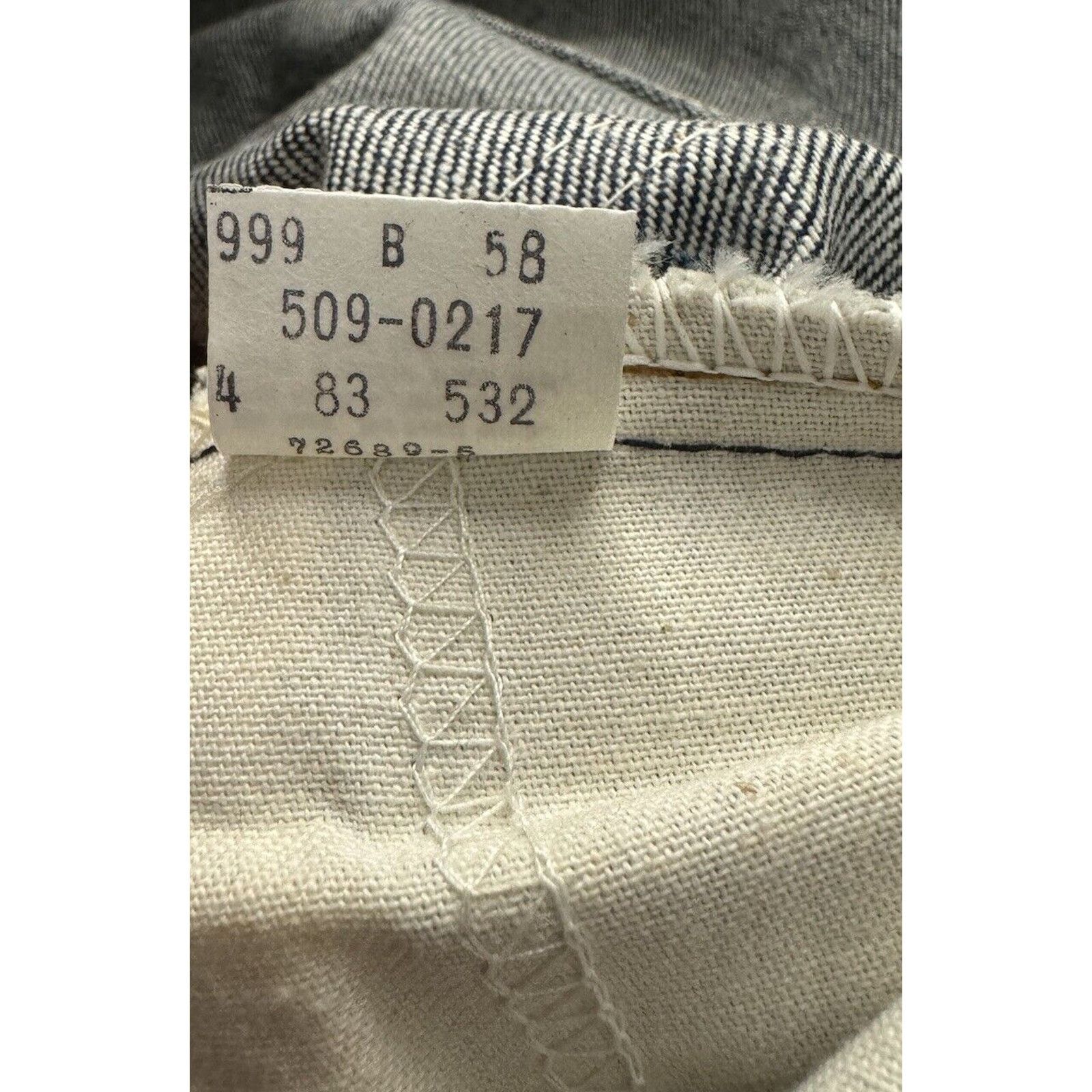 Levi's Deadstock True Vintage 70s Levi’s 509 Blue Jeans W29 X L34 Size US 29 - 4 Thumbnail