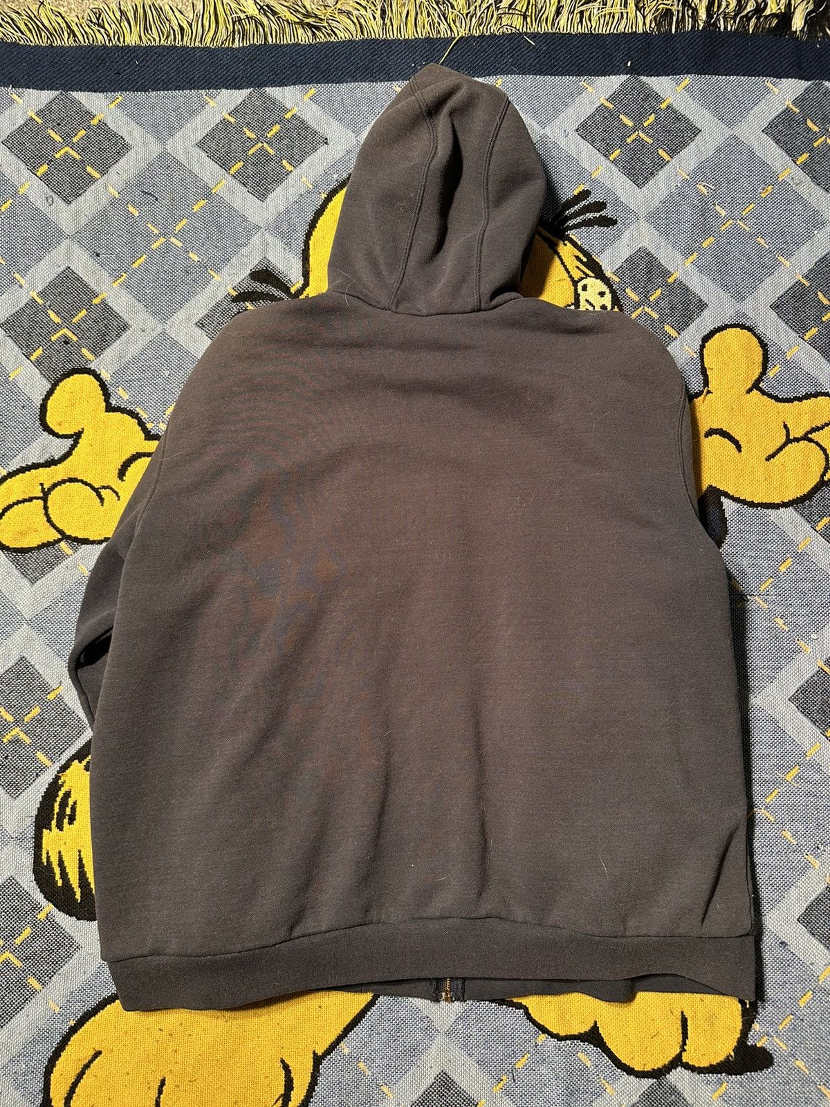 Carhartt × Vintage Vintage Carhartt Thermal Zip Up Hoodie/Sunfaded