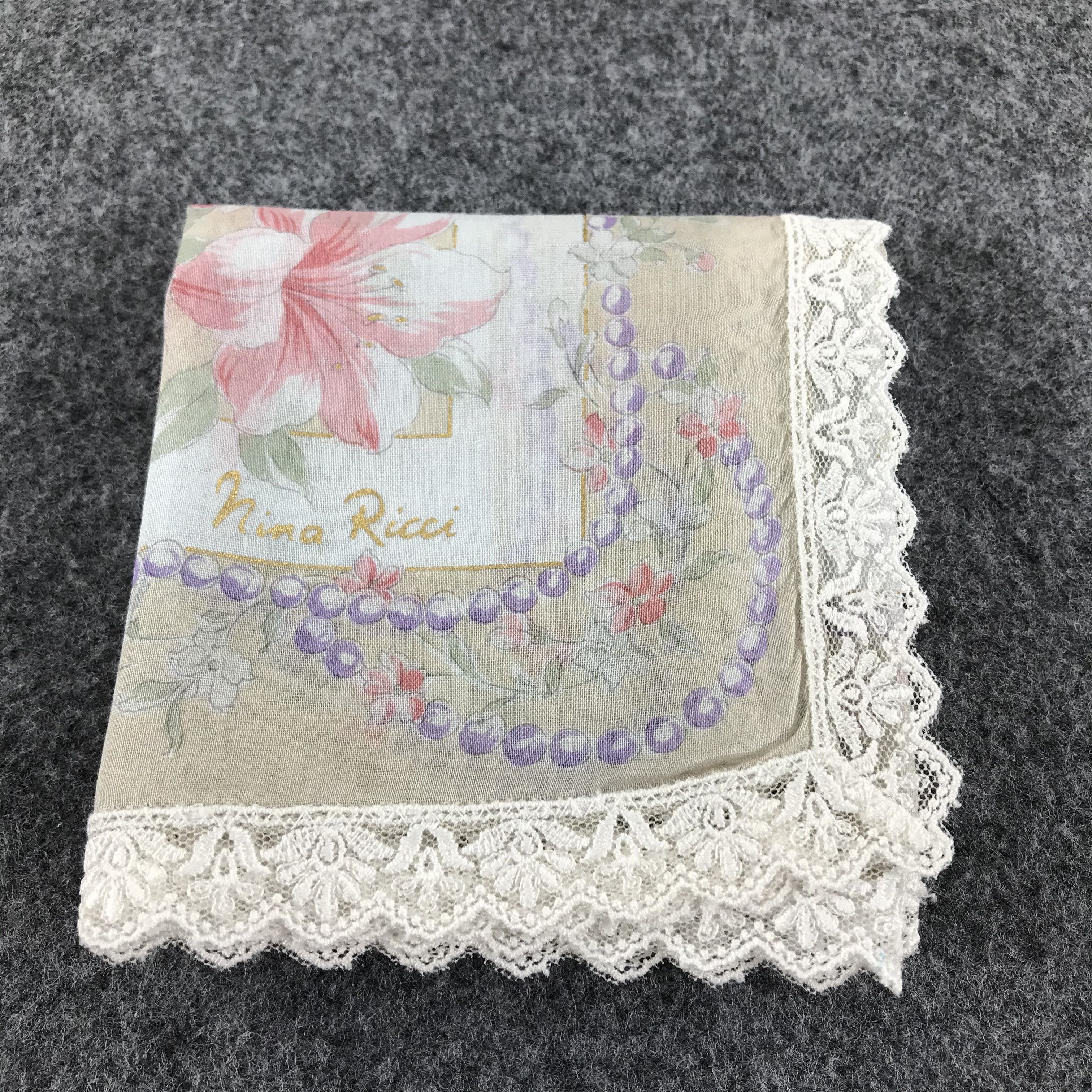 Nina Ricci Nina Ricci Handkerchief Neckerchief Bandana H187 Size ONE SIZE - 6 Thumbnail