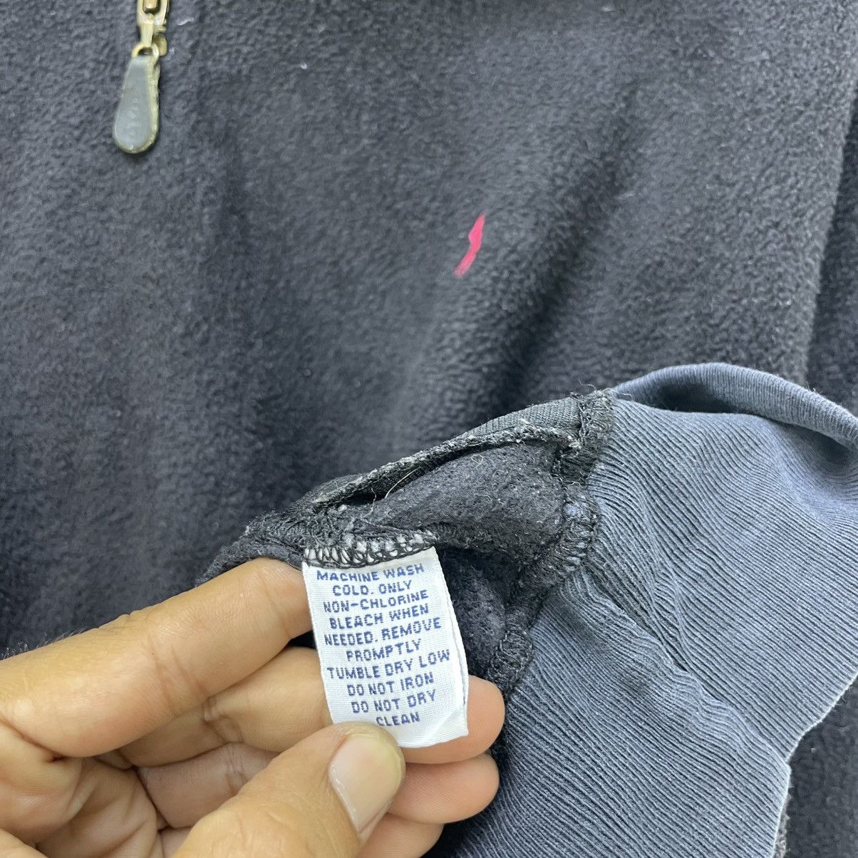 Polo Ralph Lauren × Ralph Lauren 💥Vintage Polo Ralph Lauren Little Poney Half Zipper Pullover Size US L / EU 52-54 / 3 - 10 Thumbnail