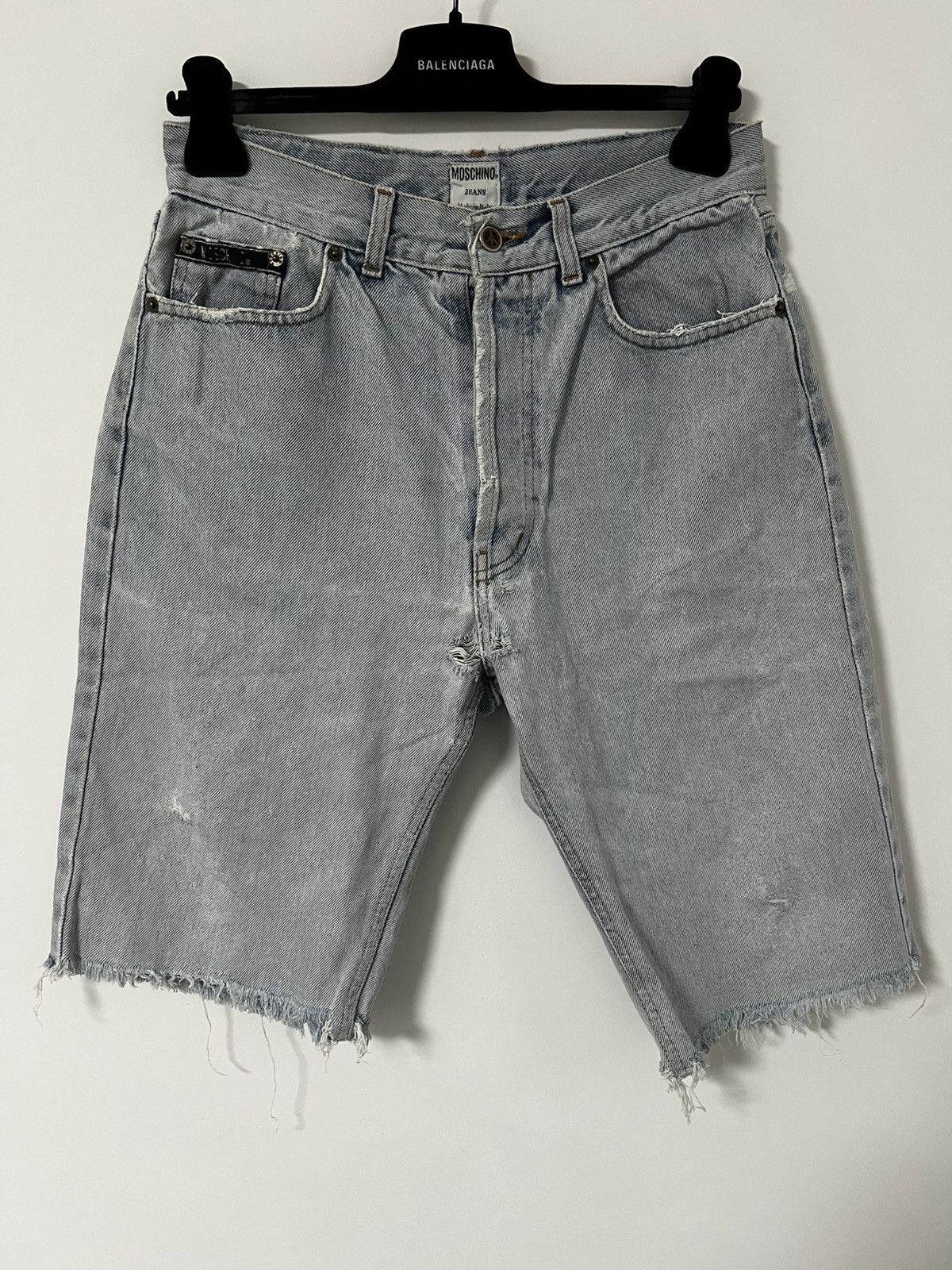 Moschino Moschino denim bermuda M shorts Size 30" / US 8 / IT 44 - 2 Thumbnail