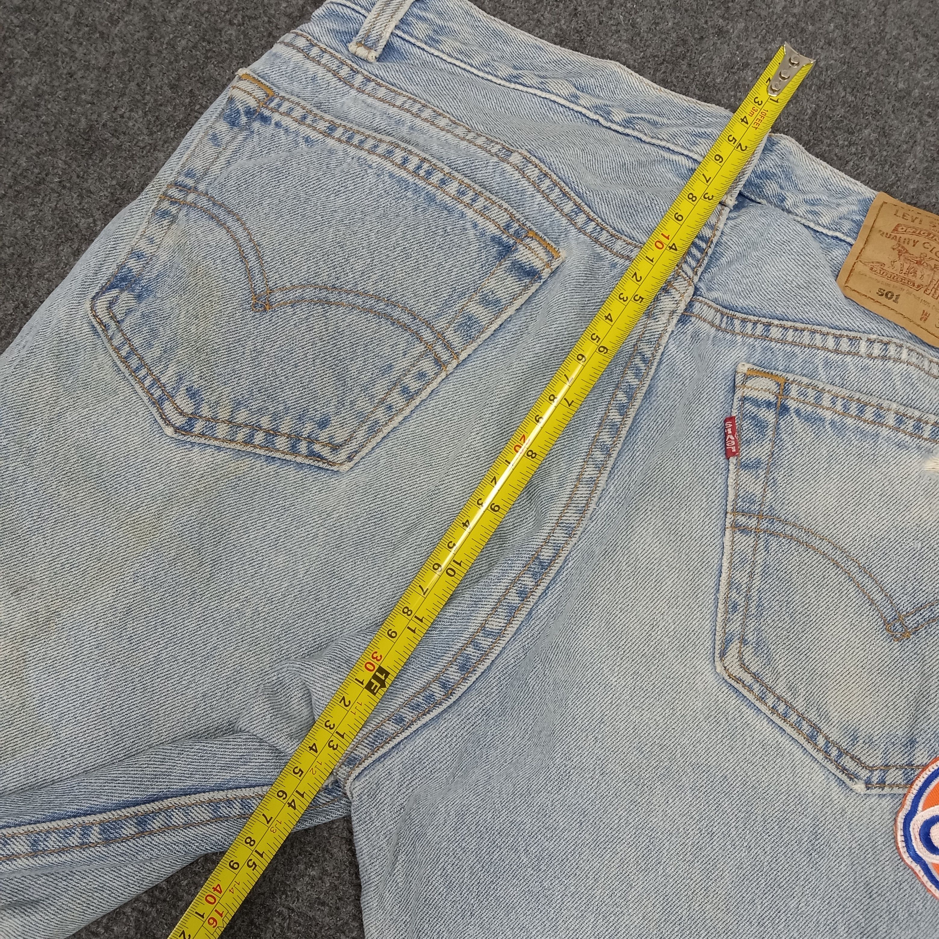 Levi's × Vintage Levi's American Style Custom Patchwork Denim Jeans Size US 33 - 12 Thumbnail