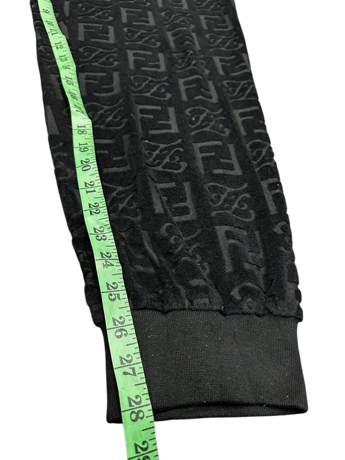 Fendi Fendi 3D Monogram Velvet Jogger Pant Size US 34 / EU 50 - 11 Thumbnail