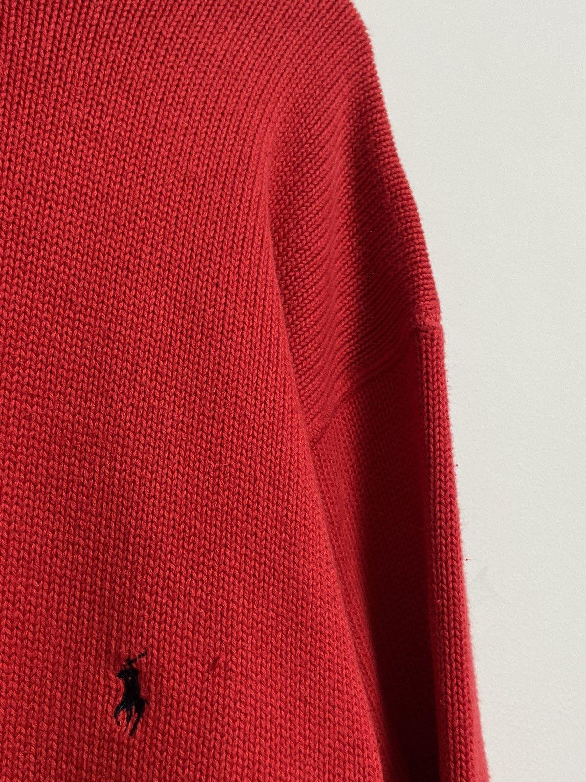 Polo Ralph Lauren Vintage y2k sweater style red