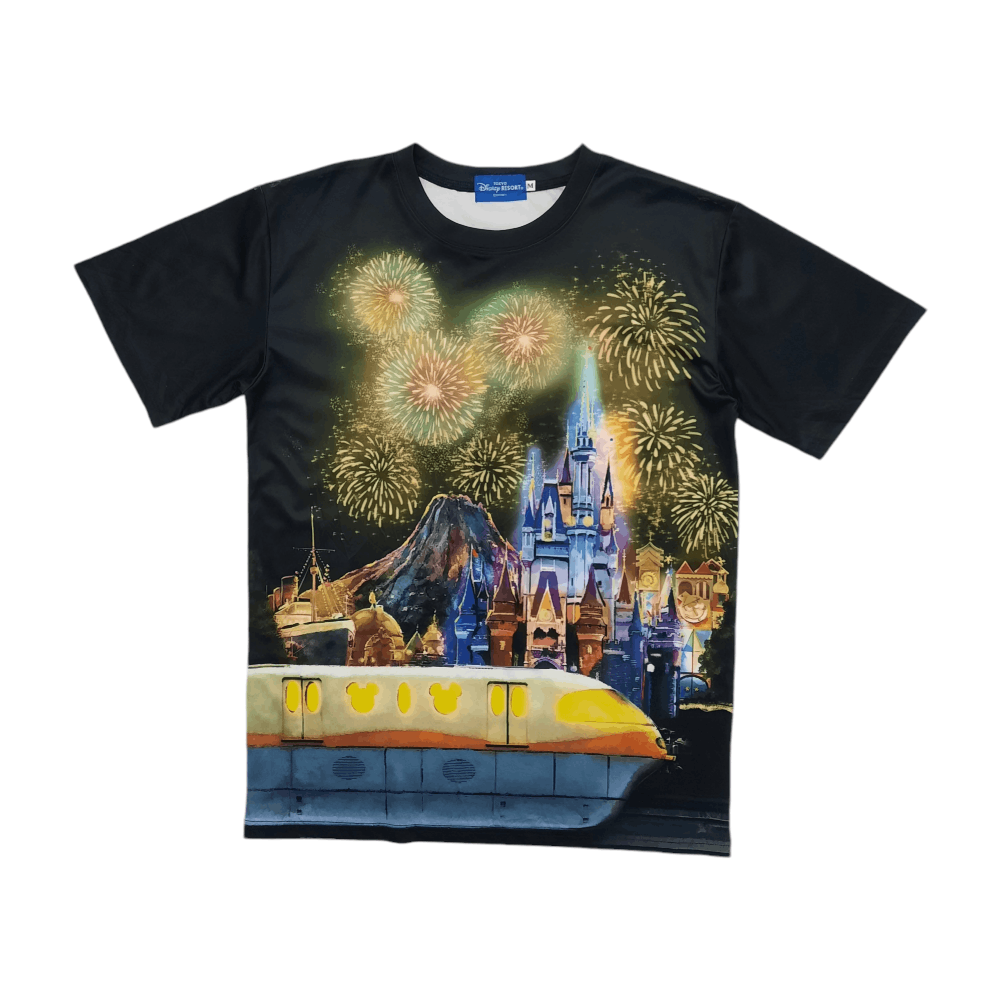 Mickey Mouse 🔥Disney tokyo city full print jersey tshirt Size US M / EU 48-50 / 2 - 1 Thumbnail