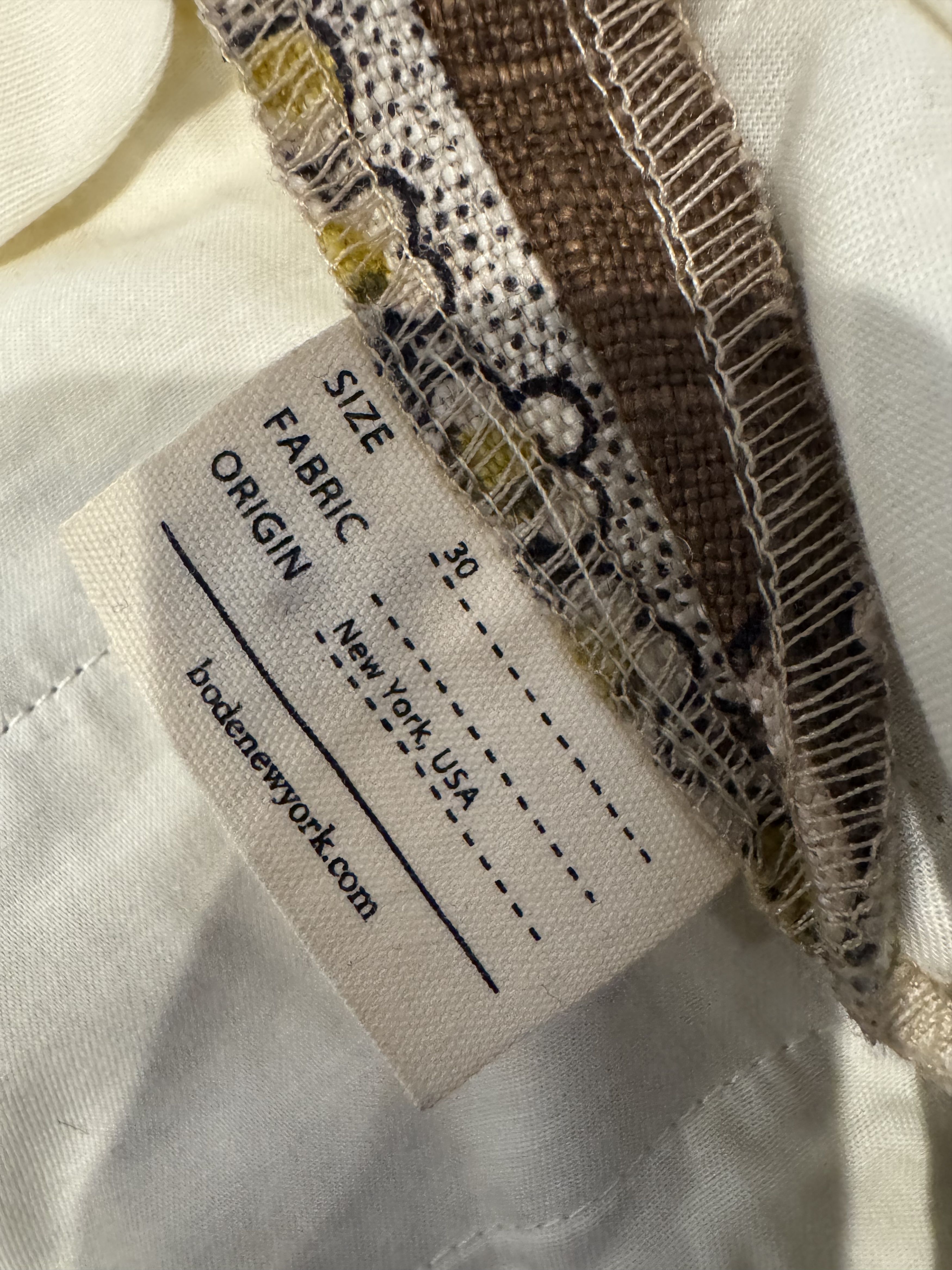 Bode Bode One-of-a-Kind Patterned Pants Size US 30 / EU 46 - 4 Thumbnail