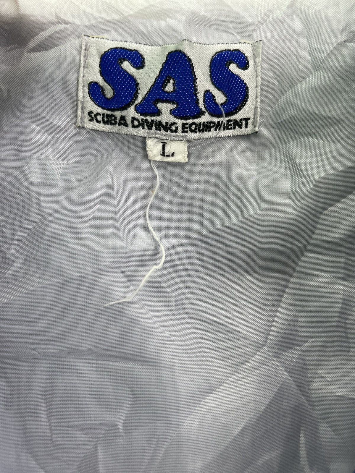 Japanese Brand × Vintage SAS Scuba Diving Equipment deep dive pullover anorak jacket Size US L / EU 52-54 / 3 - 5 Thumbnail