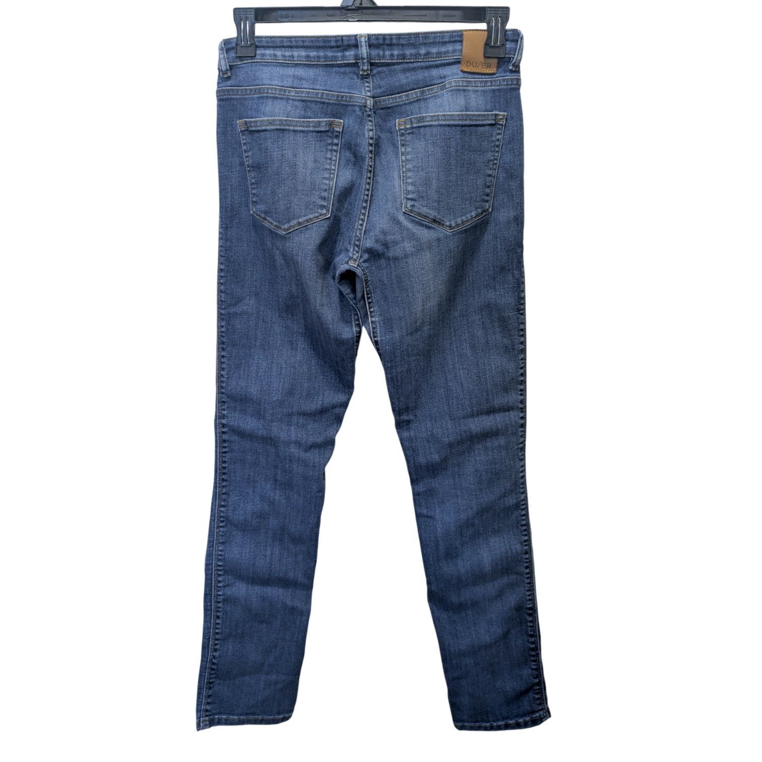 Other DU/ER Performance Denim Mid Rise Slim Straight Jeans Size 30" / US 8 / IT 44 - 4 Thumbnail