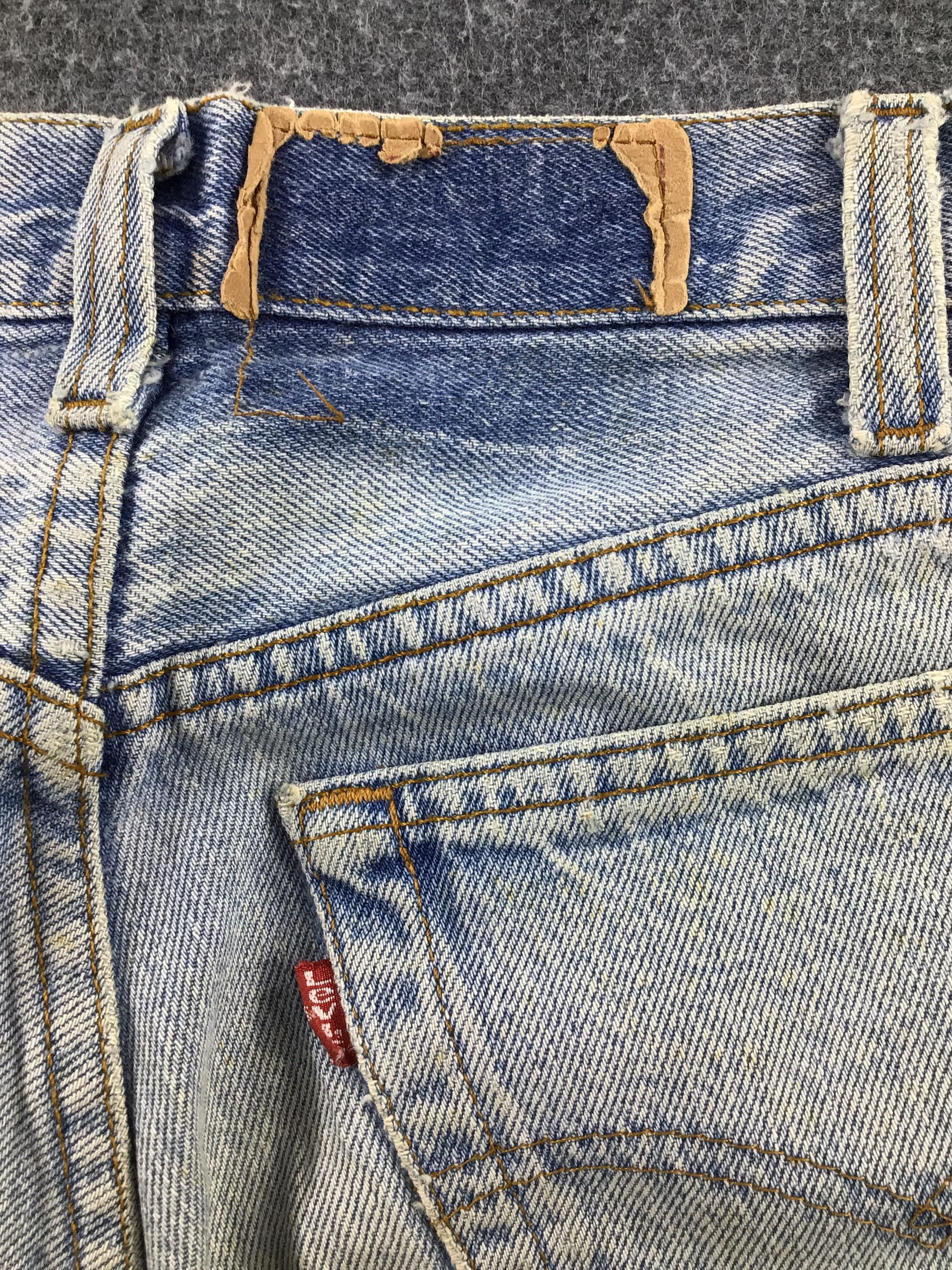 Levi's Vintage Distress 80s Levis 501 Jeans-JM628 Size US 26 / EU 42 - 6 Thumbnail