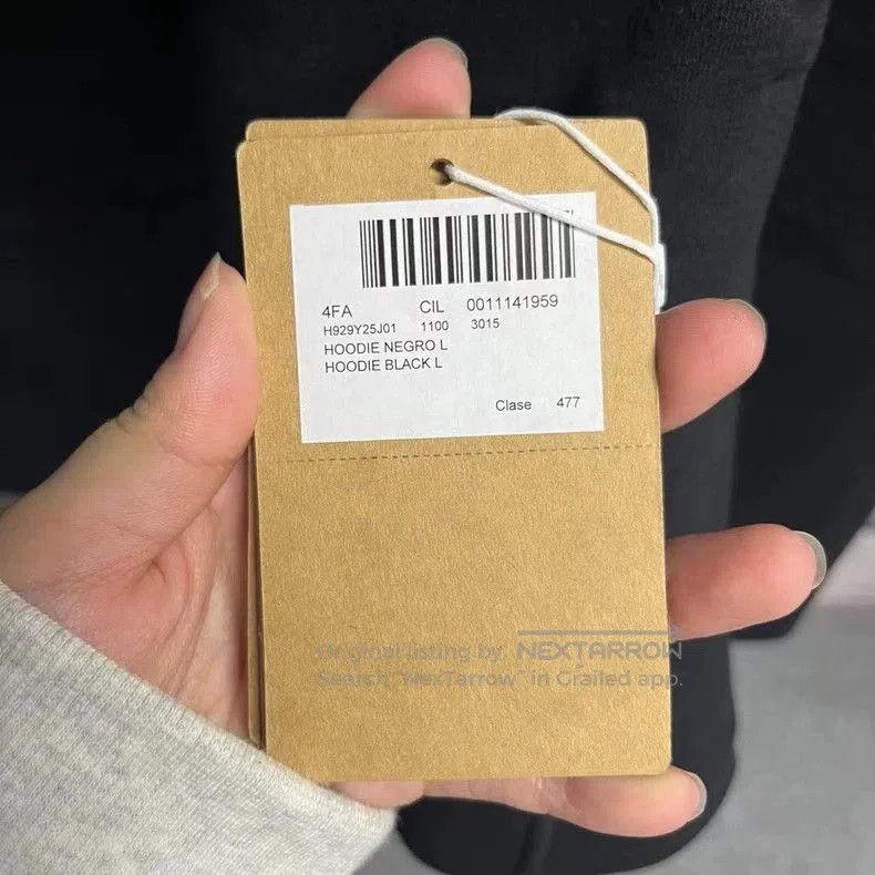 Loewe loewe black solid color letter logo printed hooded zipper l Size US L / EU 52-54 / 3 - 6 Thumbnail